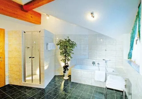 Bathroom in Tonis Appartements am Achensee