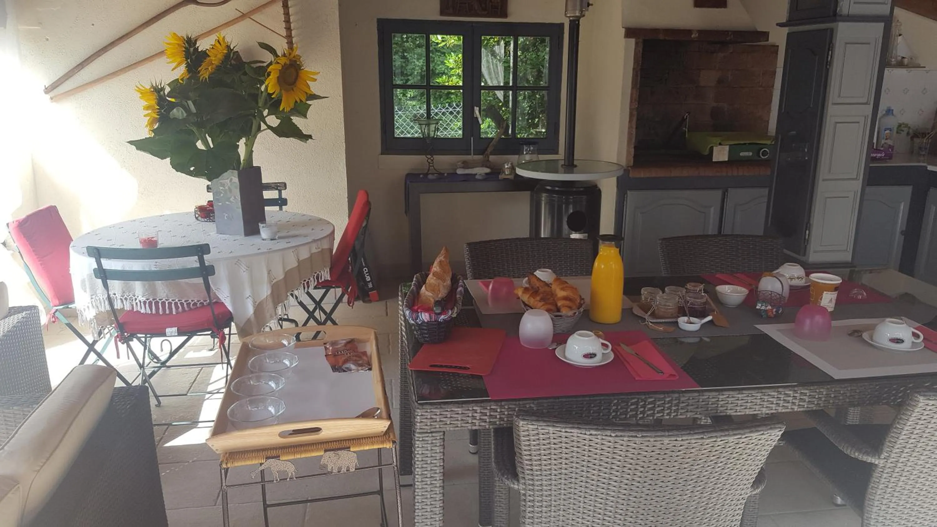 Breakfast in Clos des Morillons