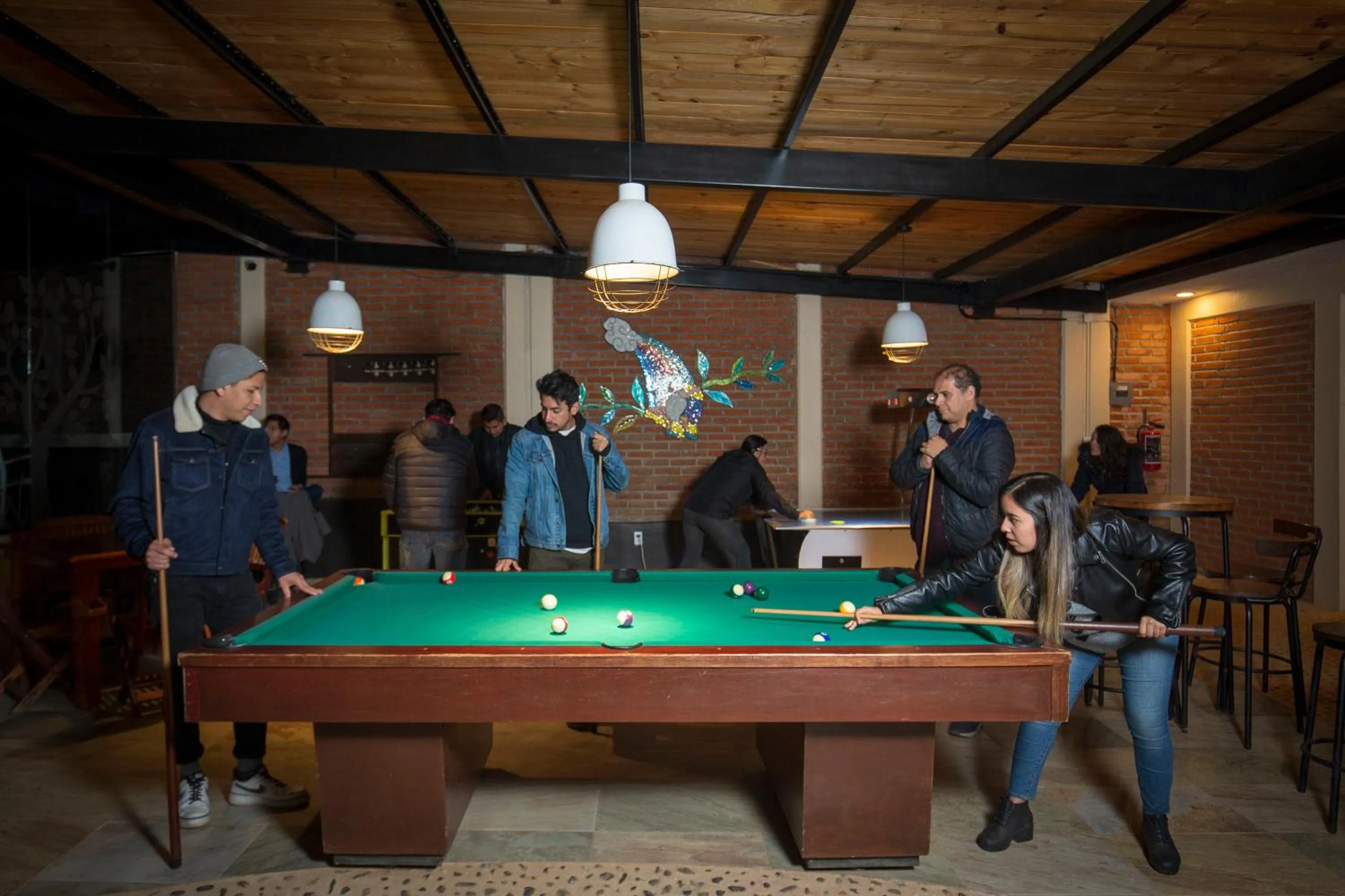 Billiard in Hotel & Glamping Huasca Sierra Verde