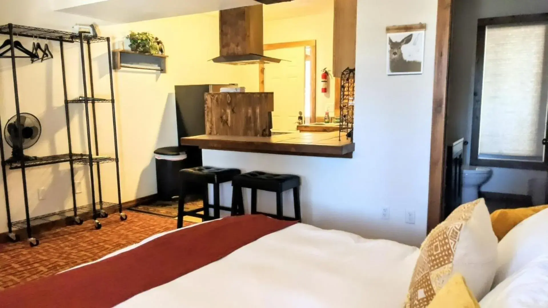 Bed in Green Mountain Falls Lodge Bed in Green Mountain Falls Lodge