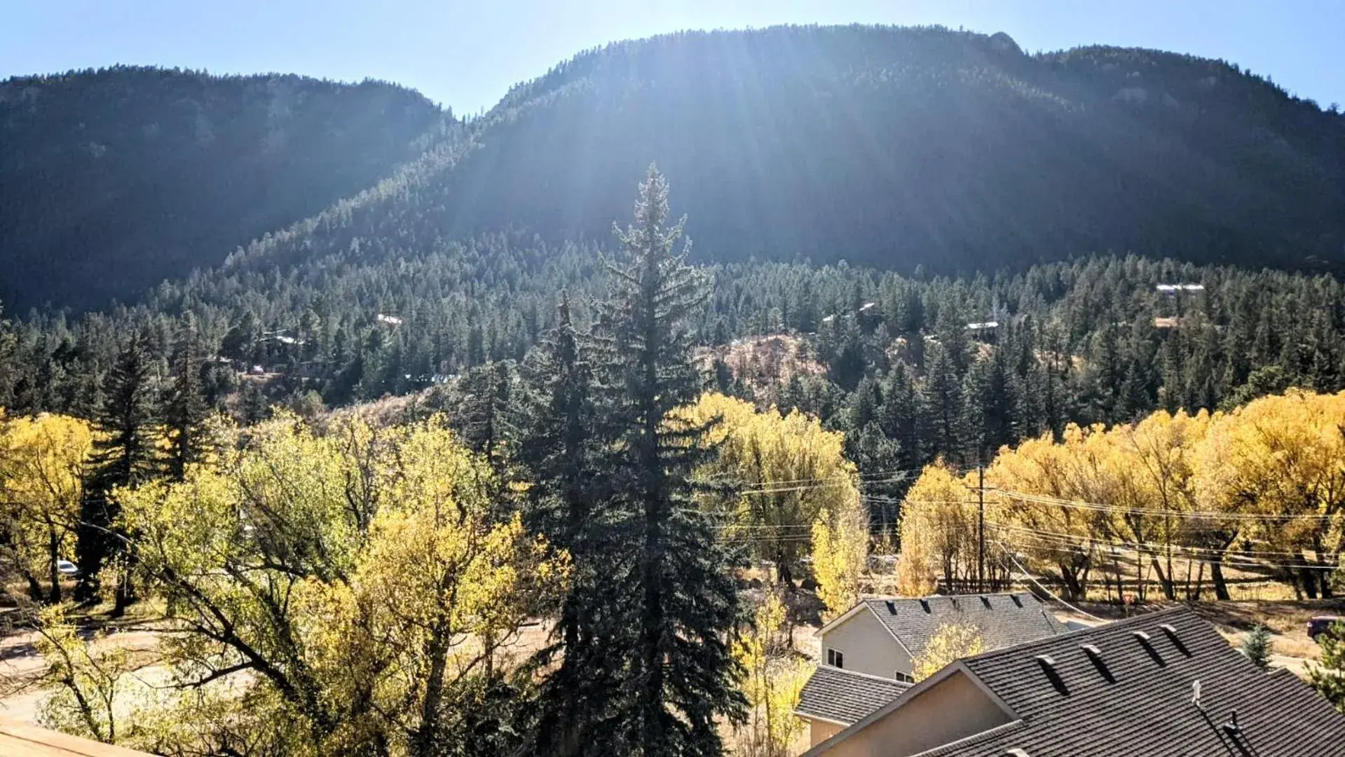 View (from property/room) in Green Mountain Falls Lodge View (from property/room) in Green Mountain Falls Lodge
