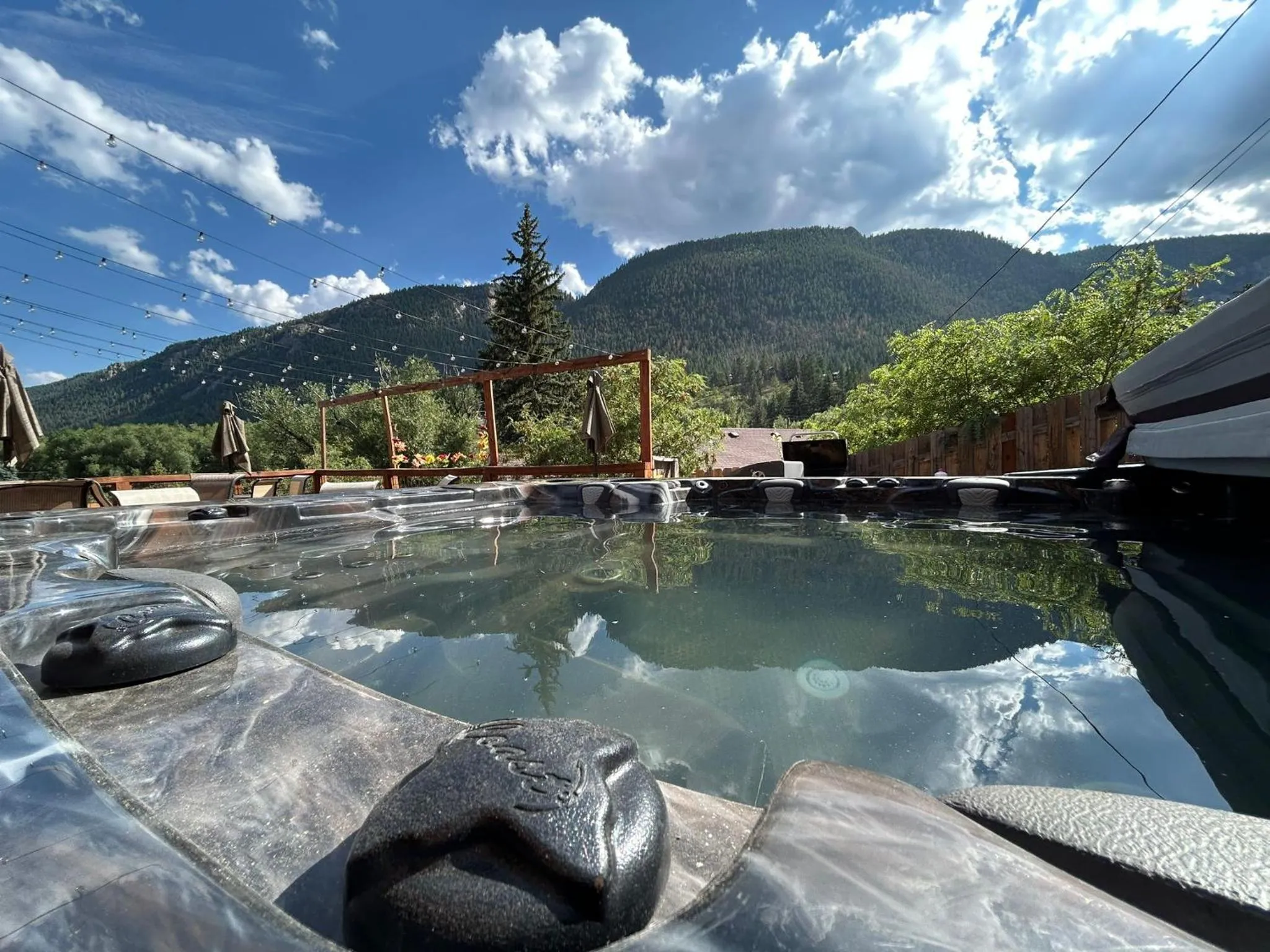 Hot Tub in Green Mountain Falls Lodge