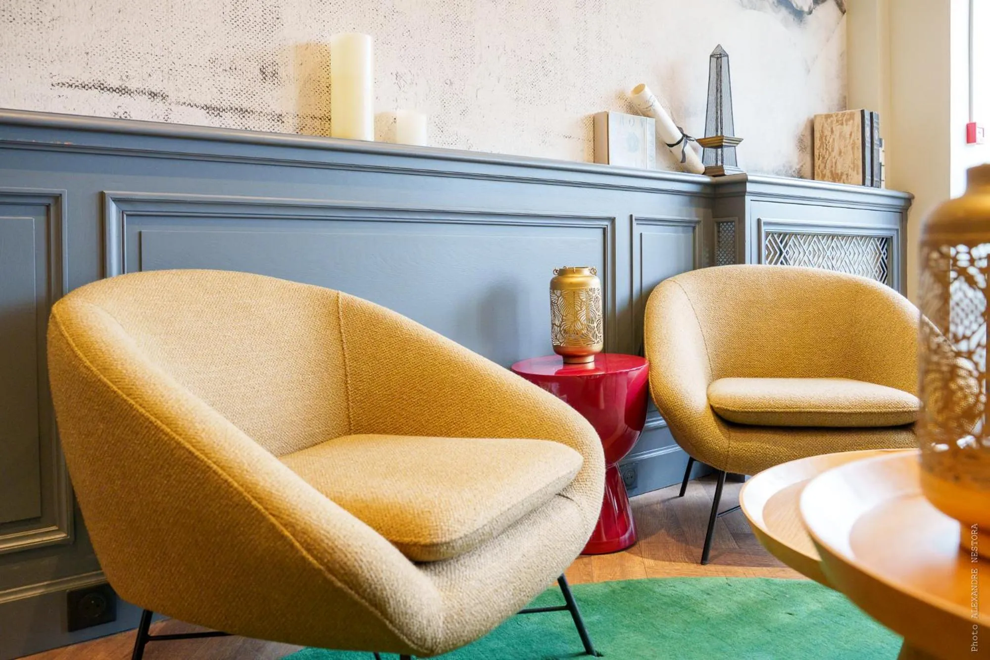 Lobby or reception in A l'Hôtel Des Roys