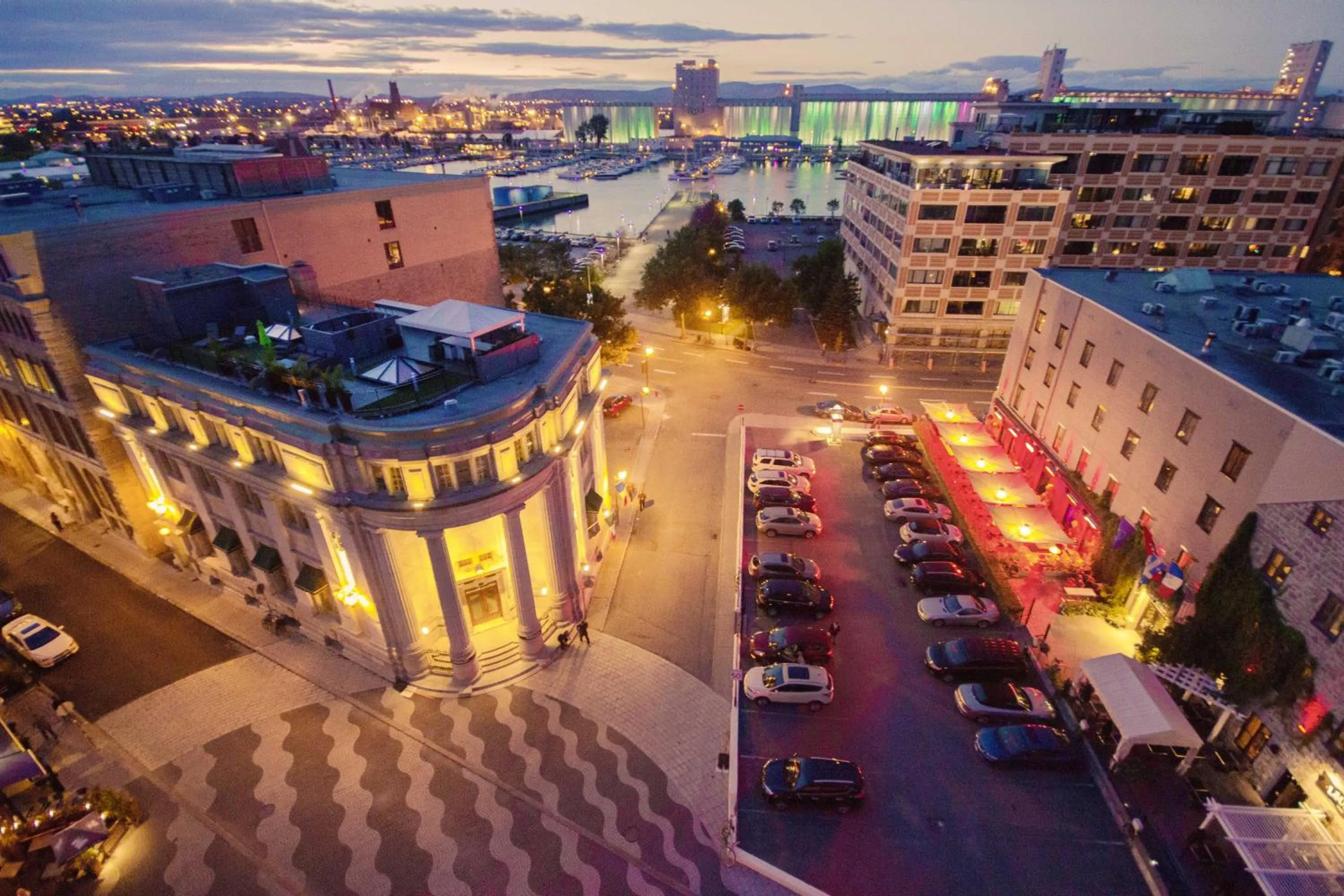 Bird's eye view in Hotel Port-Royal
