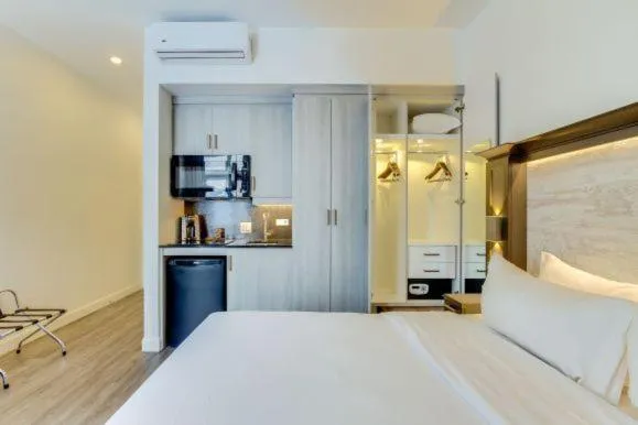 Bed in Hotel Port-Royal