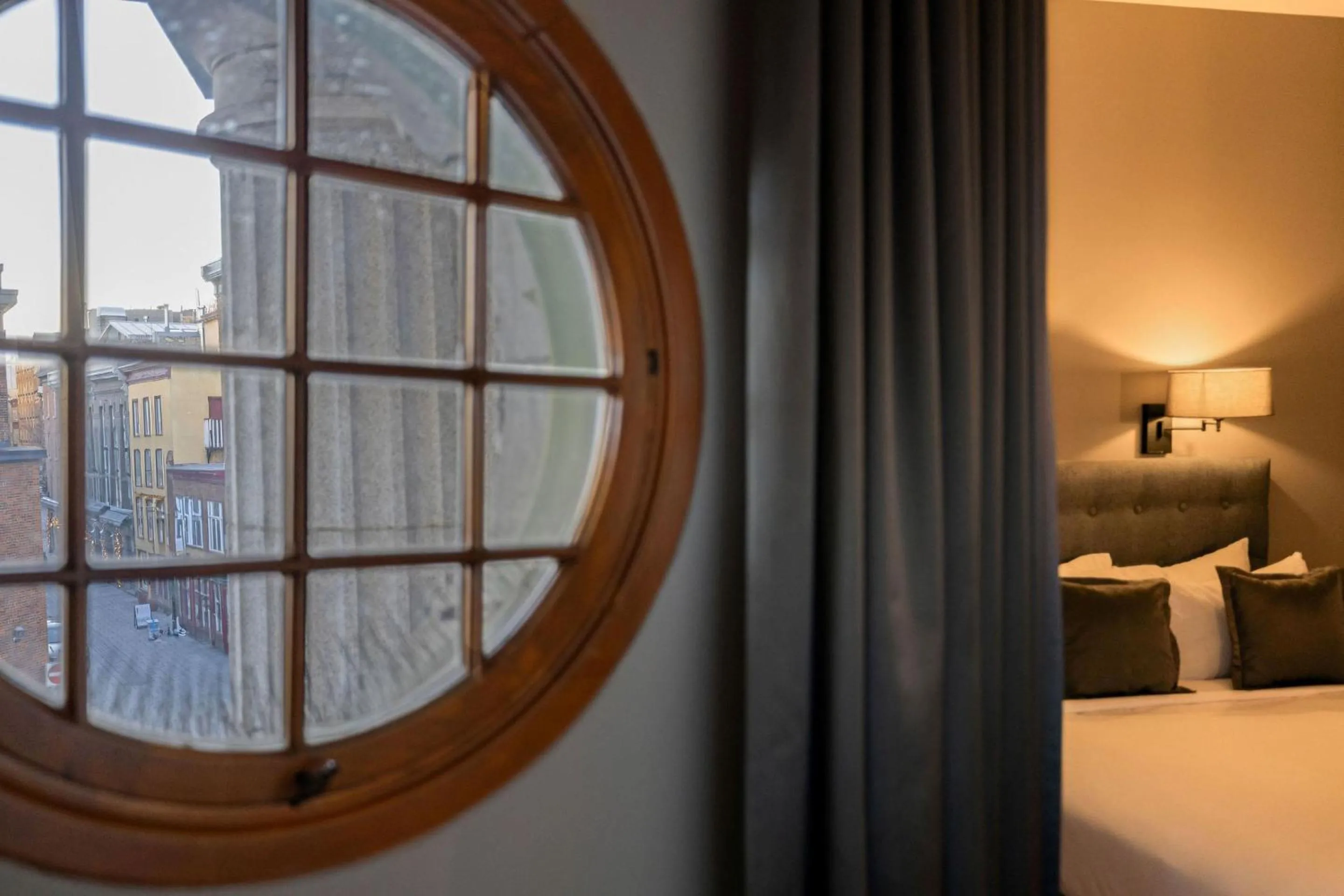 City view, Bed in Hotel Port-Royal