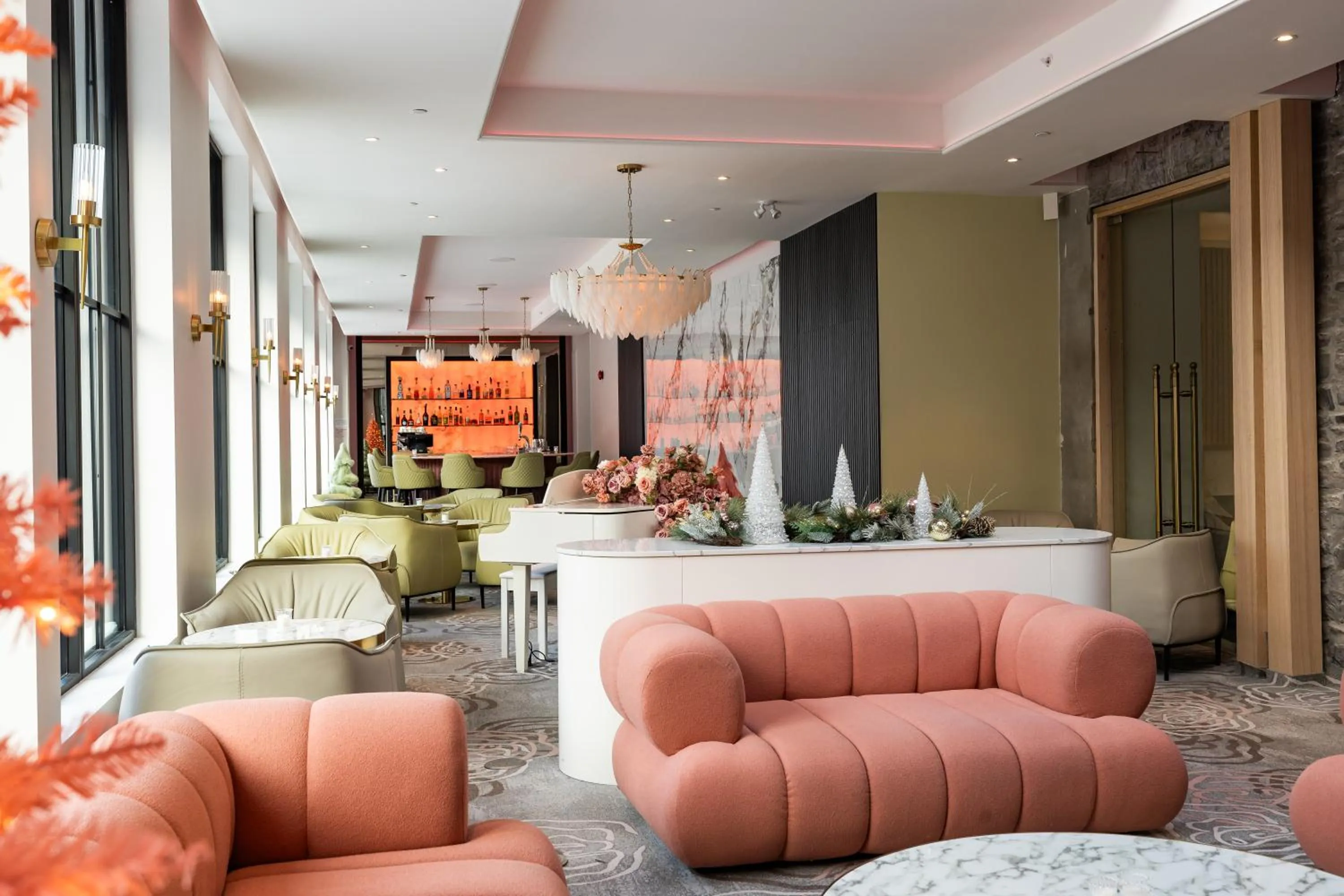 Lounge or bar in Hotel Port-Royal