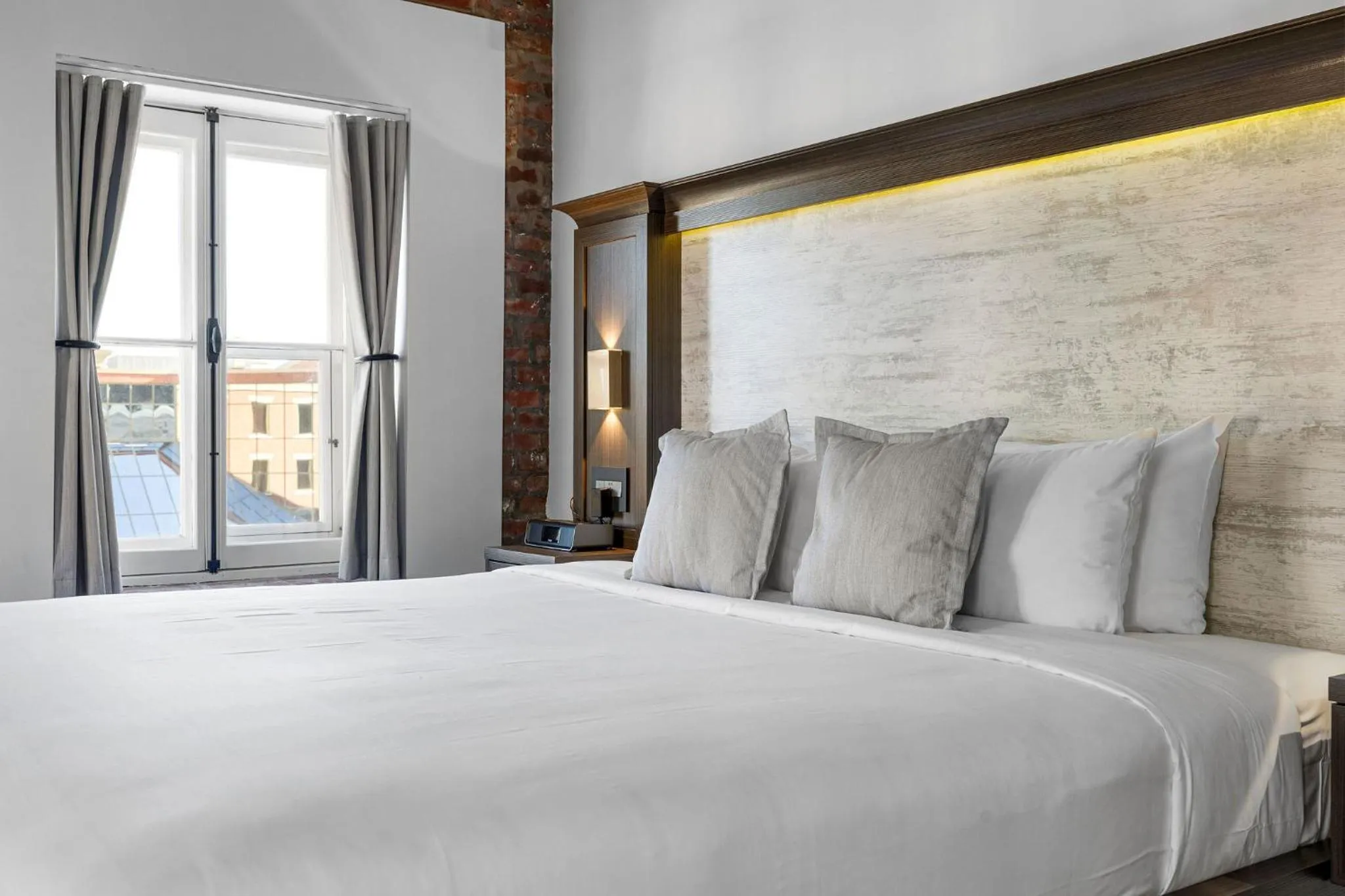 Bed in Hotel Port-Royal