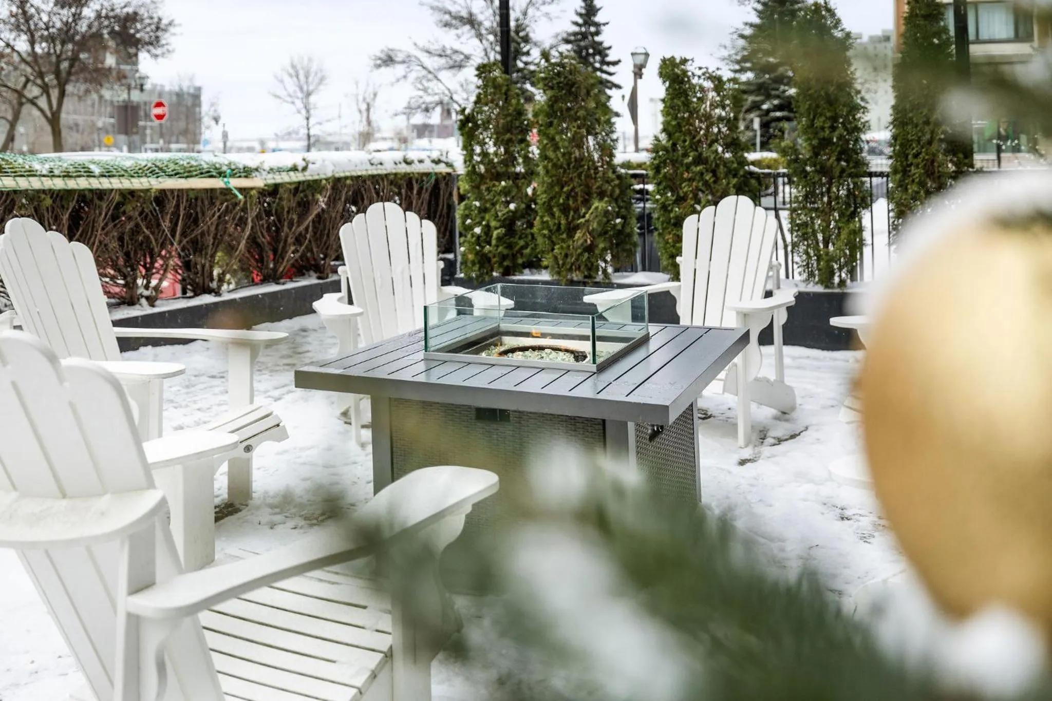 Patio in Hotel Port-Royal