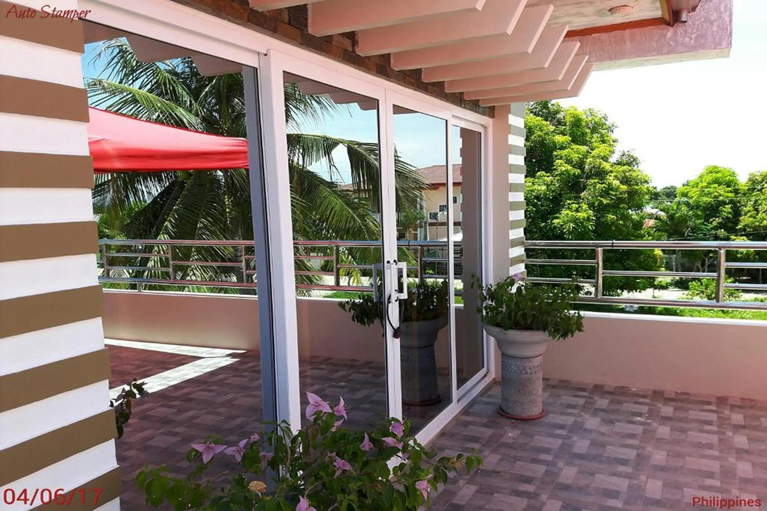 Balcony/Terrace in FNT Transient House near Hundred Islands