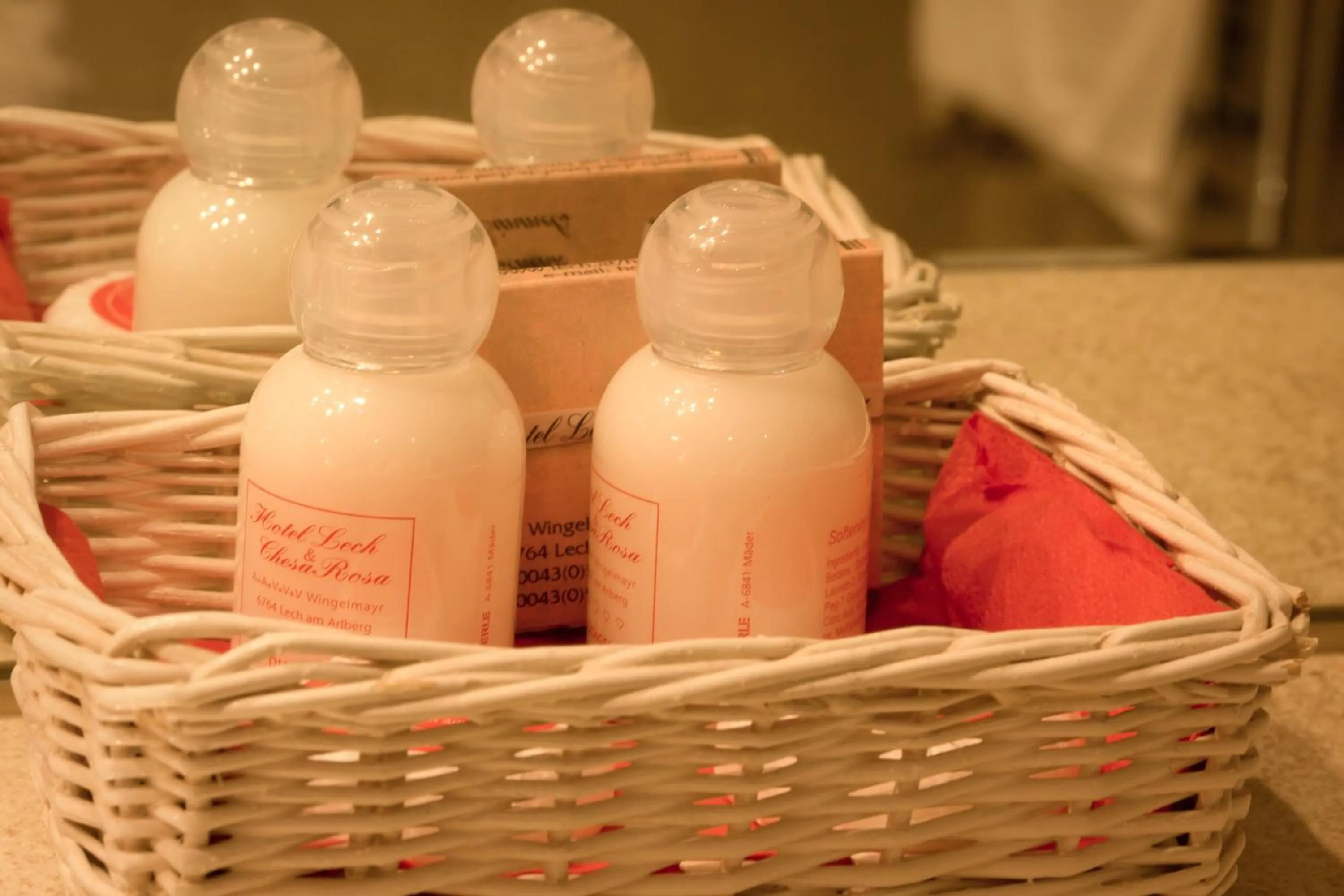 Decorative detail in Hotel Lech & Residenz Chesa Rosa