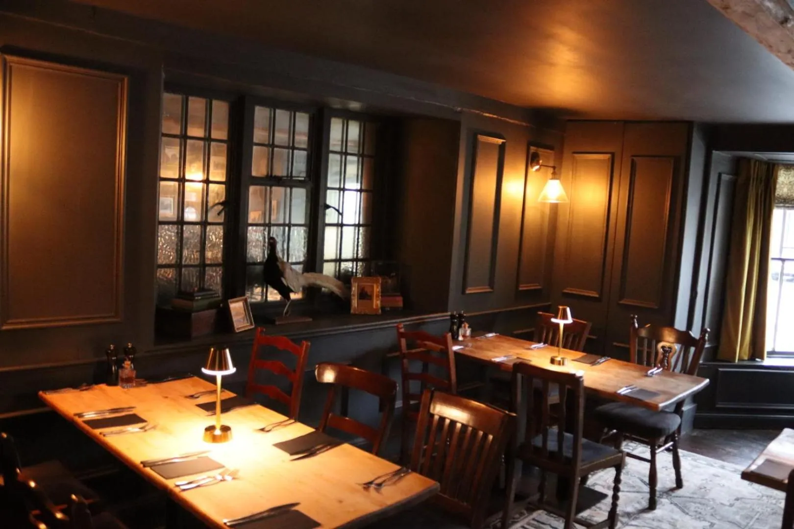 Dining area in The George Hotel