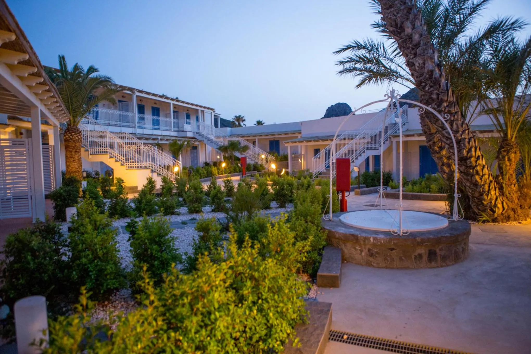 Garden in Les Sables Noirs & Spa