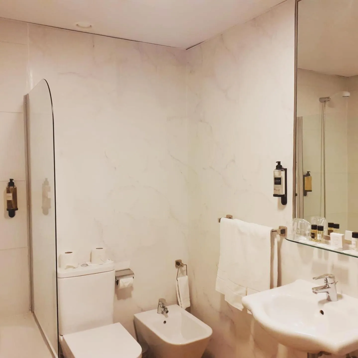Bathroom in Lisbon City Hotel by City Hotels