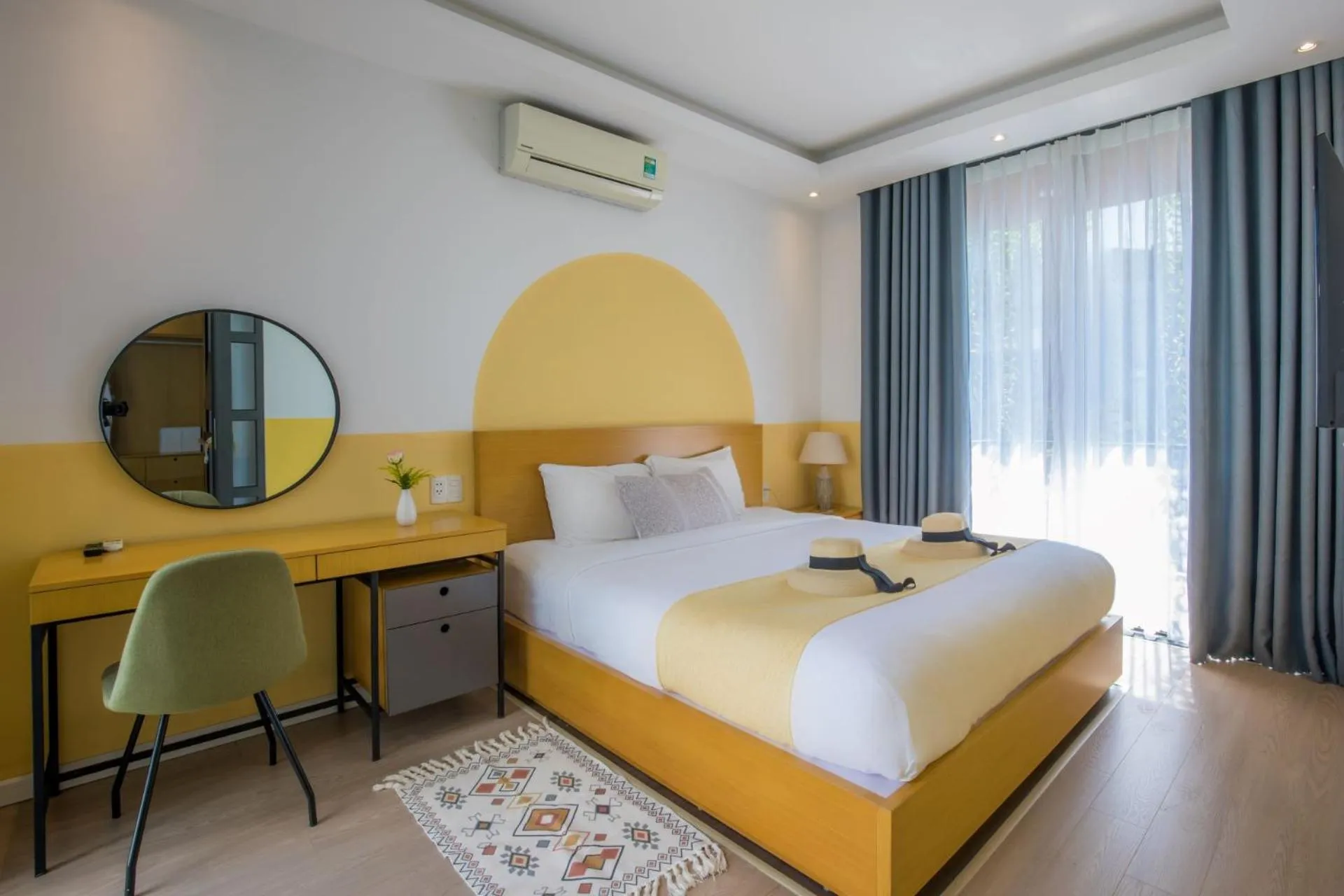 Bedroom, Bed in Sanayen Villa & Residences - Pool and Close Beach