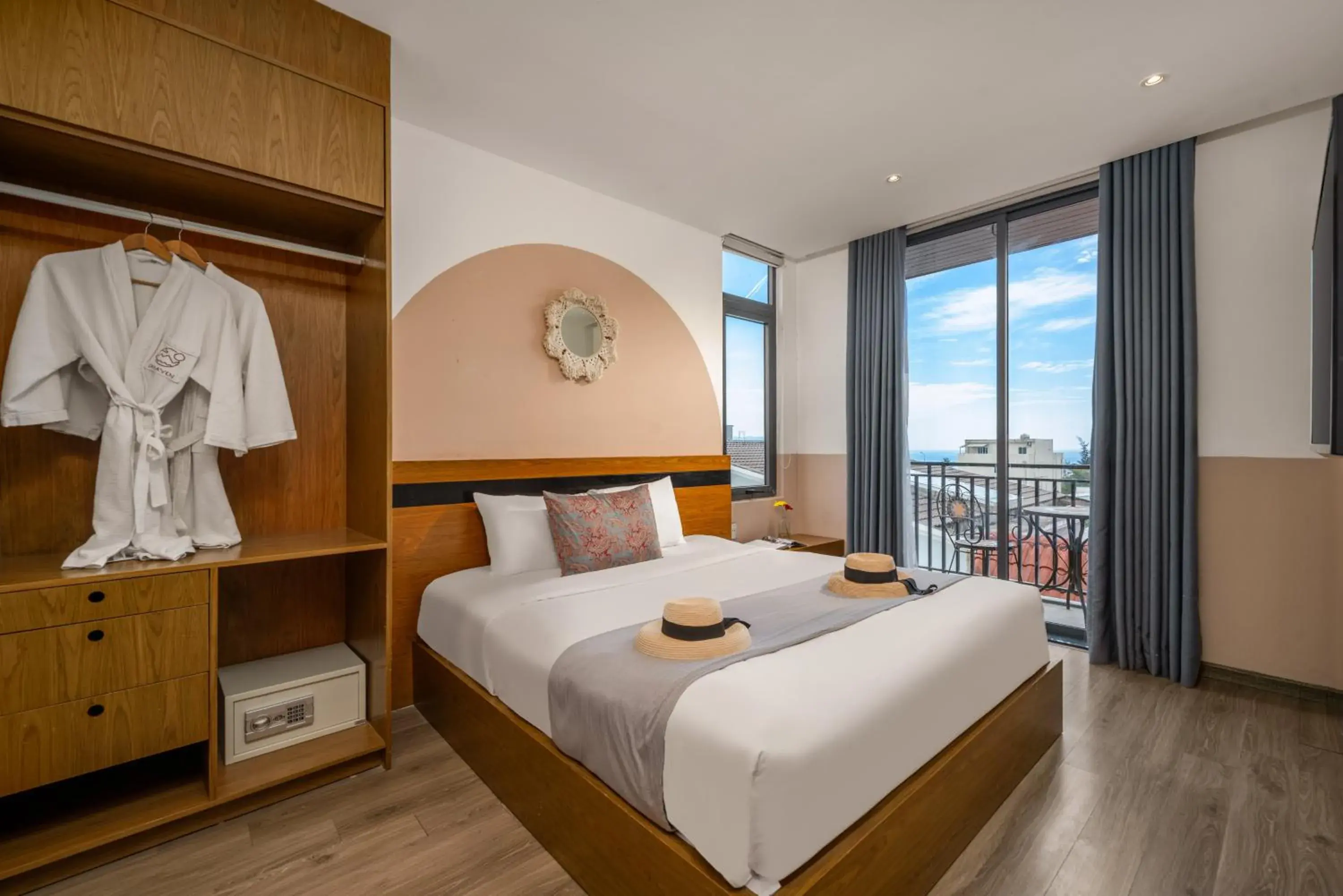 View (from property/room), Bed in Sanayen Villa & Residences - Pool and Close Beach View (from property/room), Bed in Sanayen Villa & Residences - Pool and Close Beach