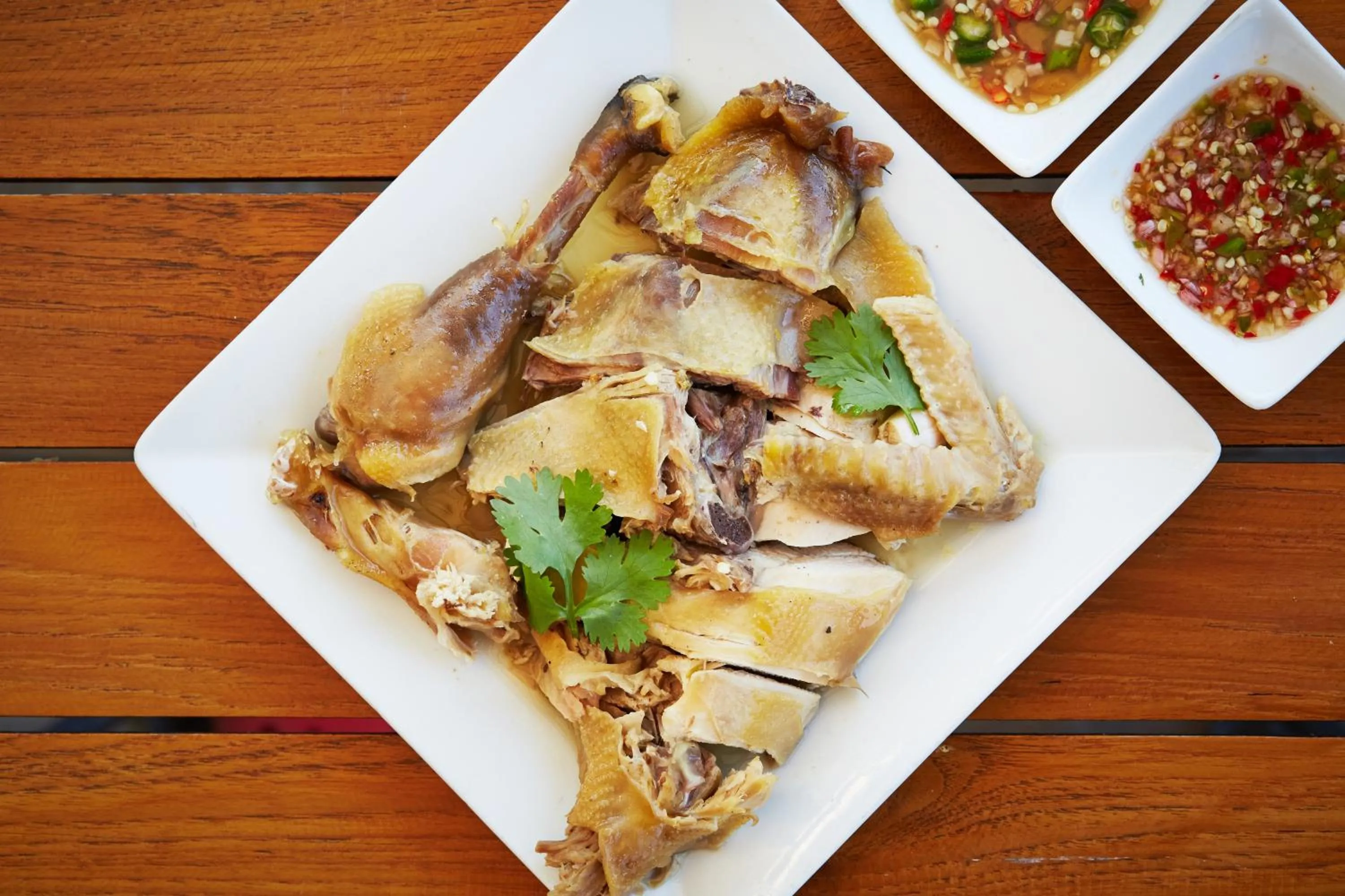 Food close-up in Country Lake View Hotel