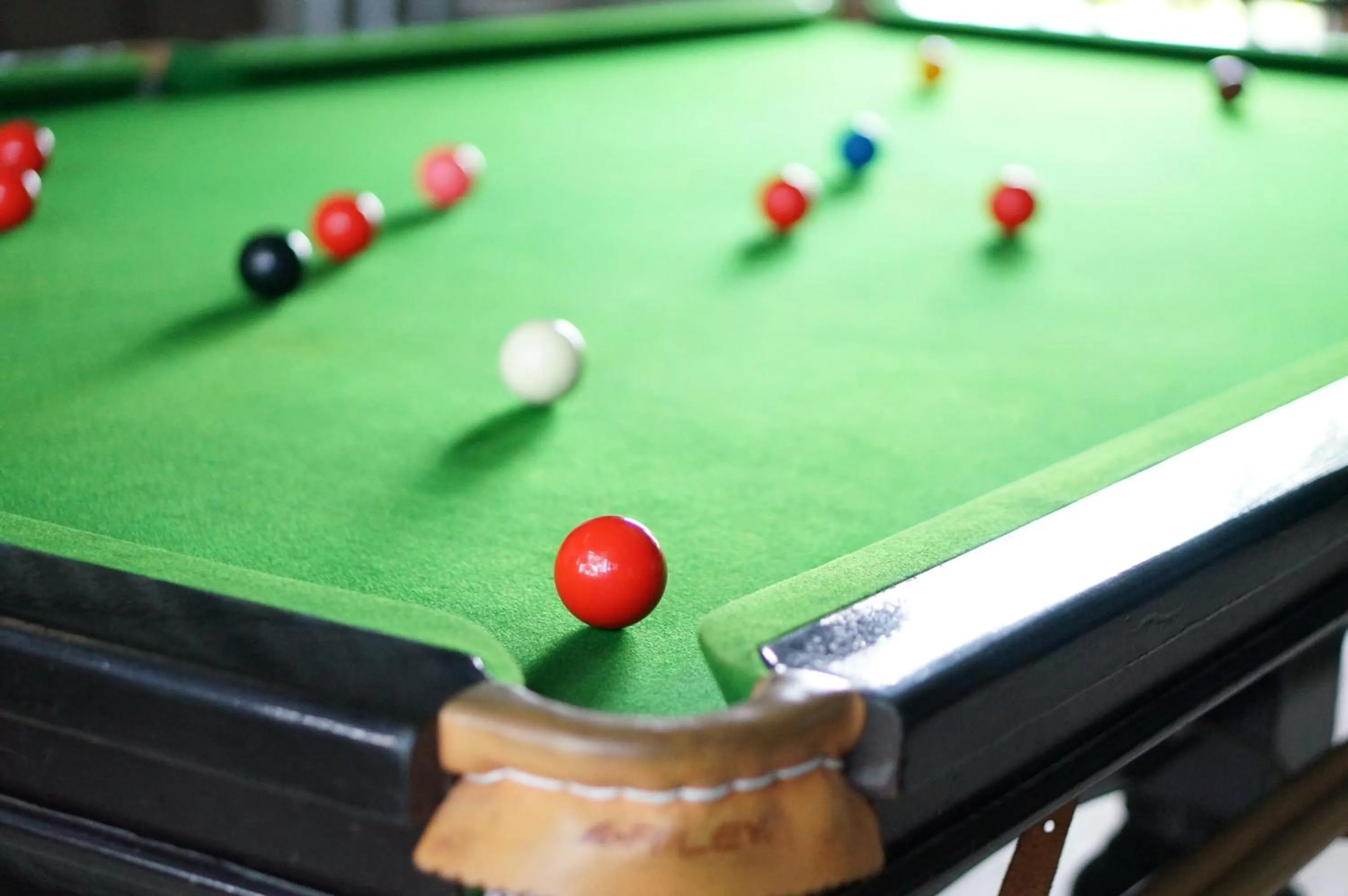 Billiard in Country Lake View Hotel