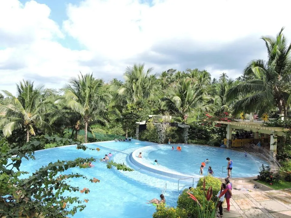 Swimming pool in The Duyan House at Sinagtala Resort