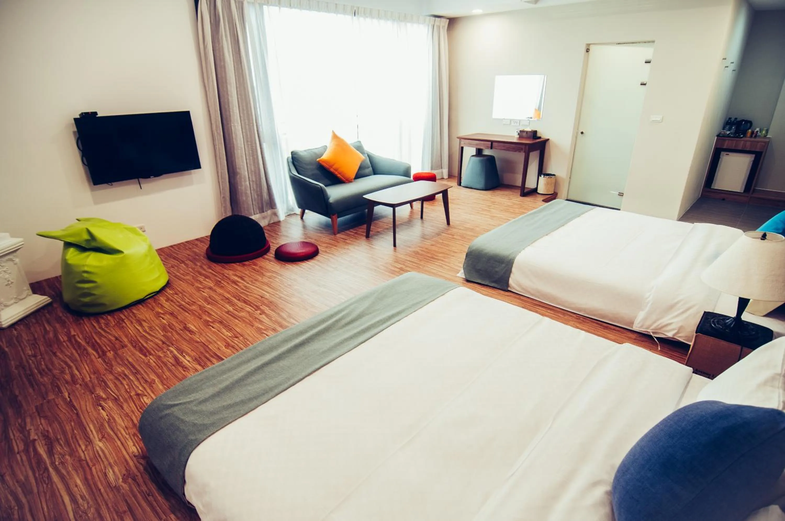 Photo of the whole room, Bed in Zai Yan Yan 259 B&B