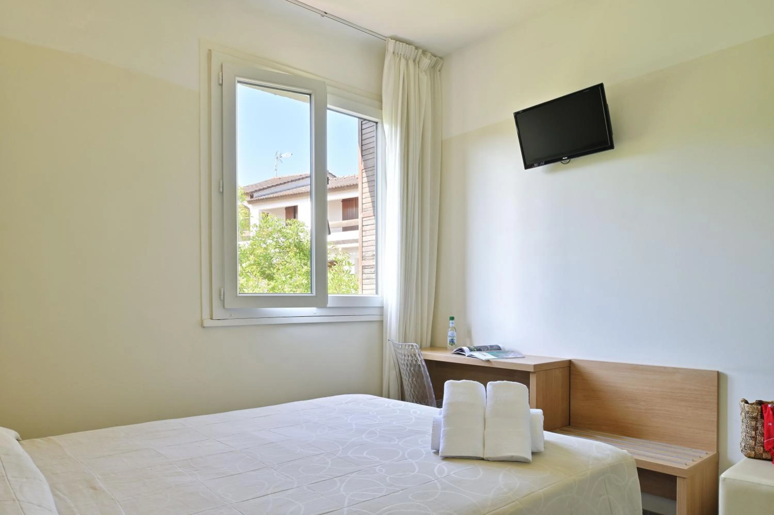 Bed in Hôtel de Porticcio