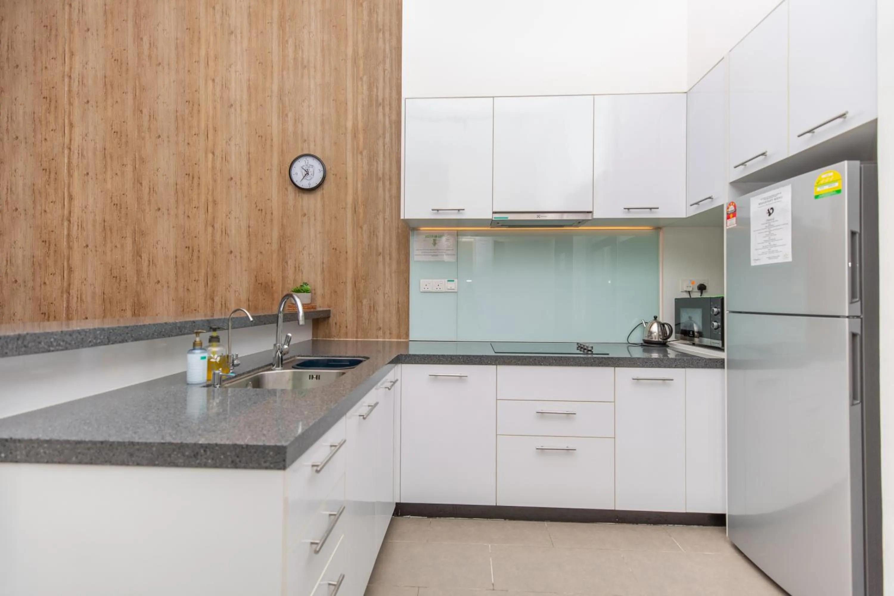 Kitchen or kitchenette in KL Sentral Bangsar Suites EST BY PSM LUXURY SUITES