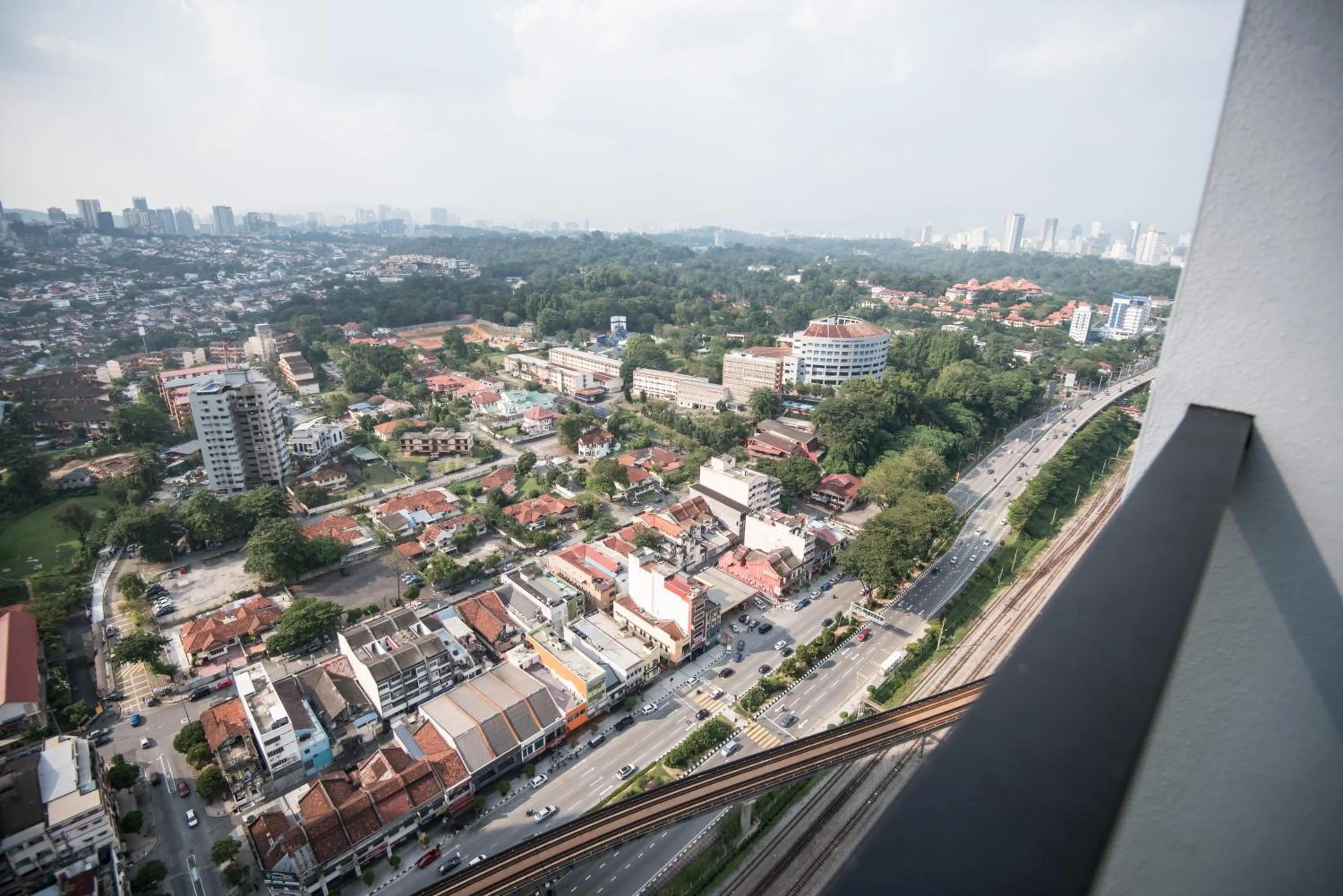 City view in KL Sentral Bangsar Suites EST BY PSM LUXURY SUITES