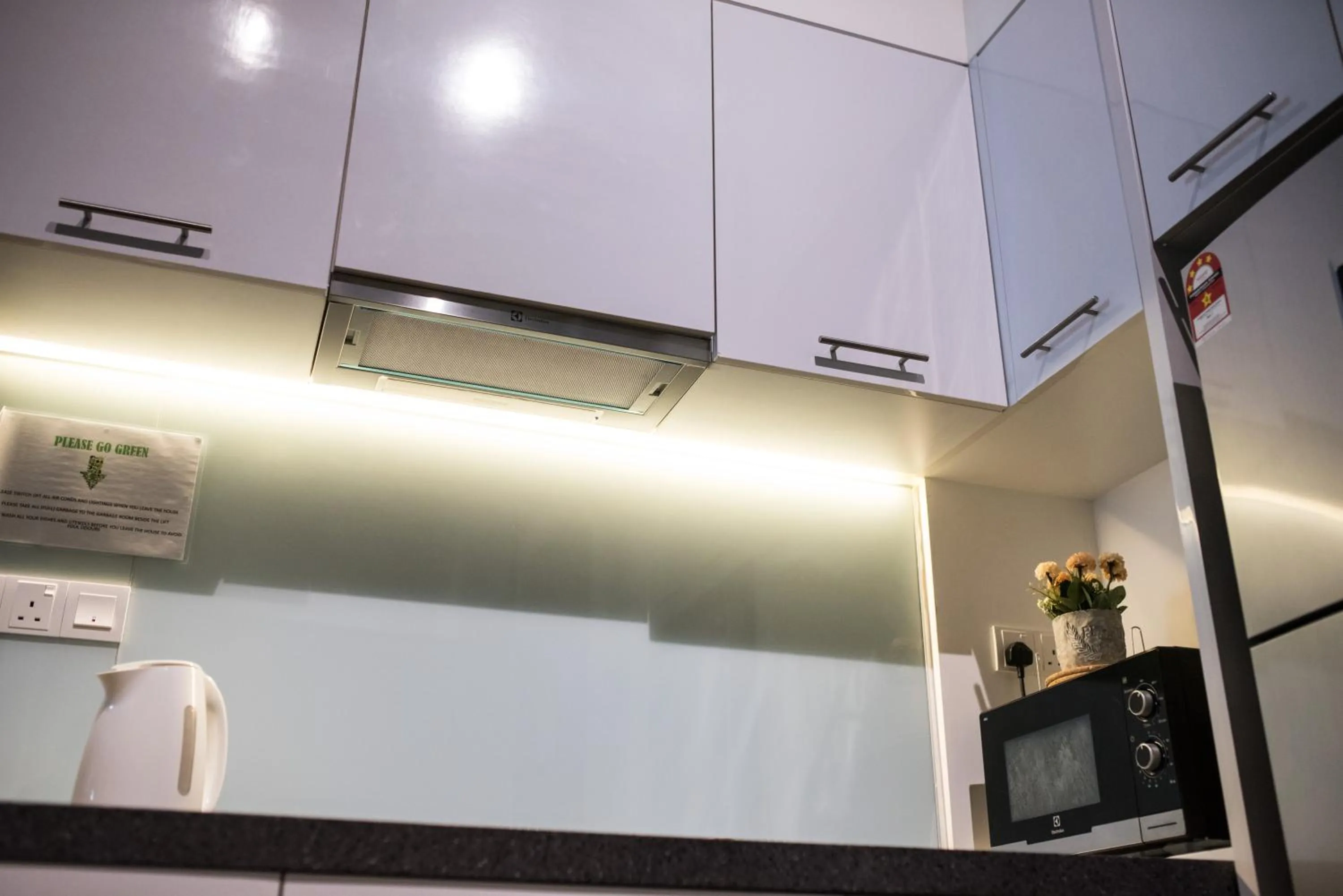 Kitchen or kitchenette in KL Sentral Bangsar Suites EST BY PSM LUXURY SUITES