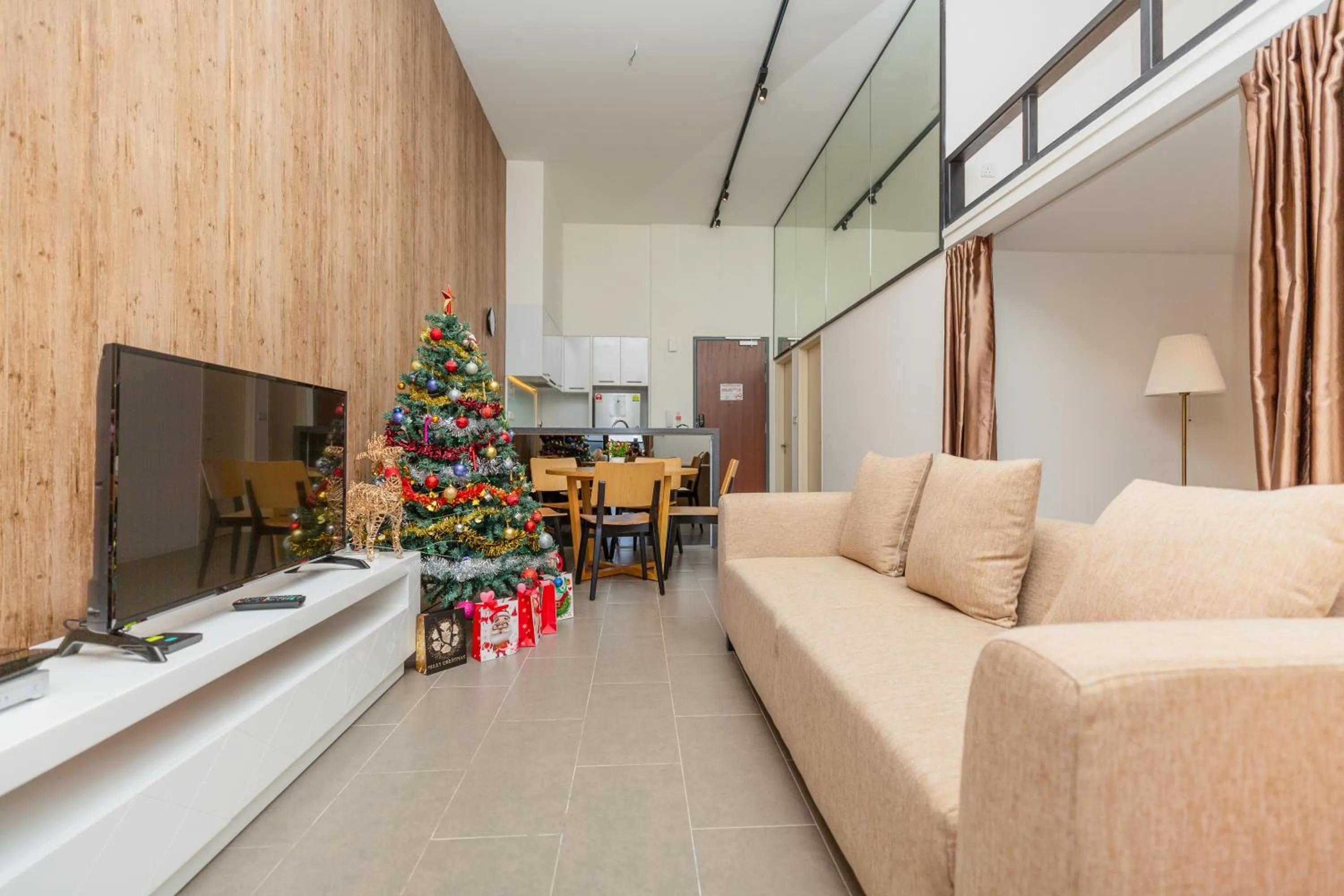 Living room in KL Sentral Bangsar Suites EST BY PSM LUXURY SUITES