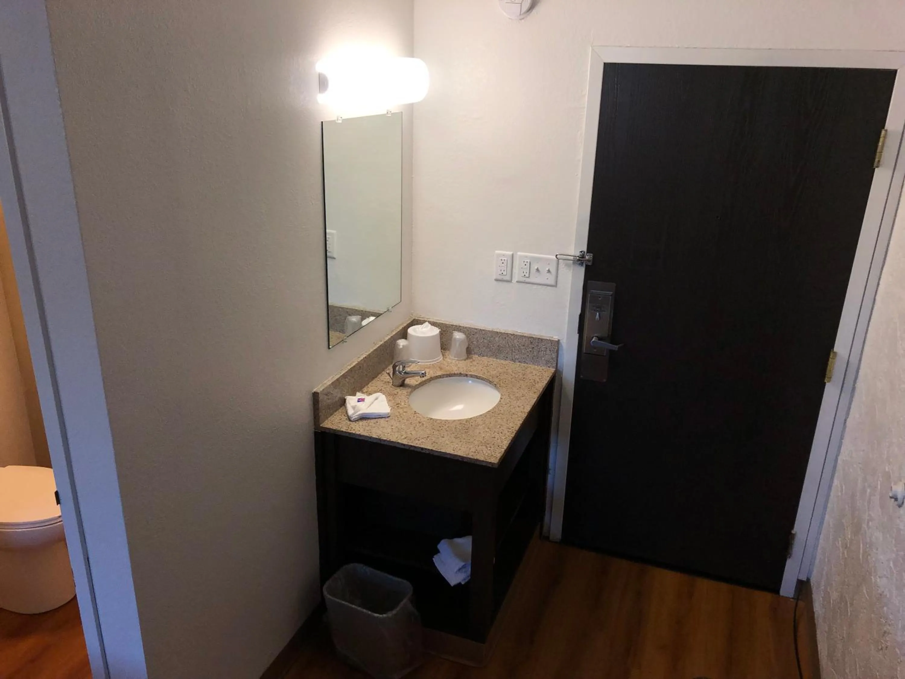 Bathroom in Motel 6-La Crosse, WI