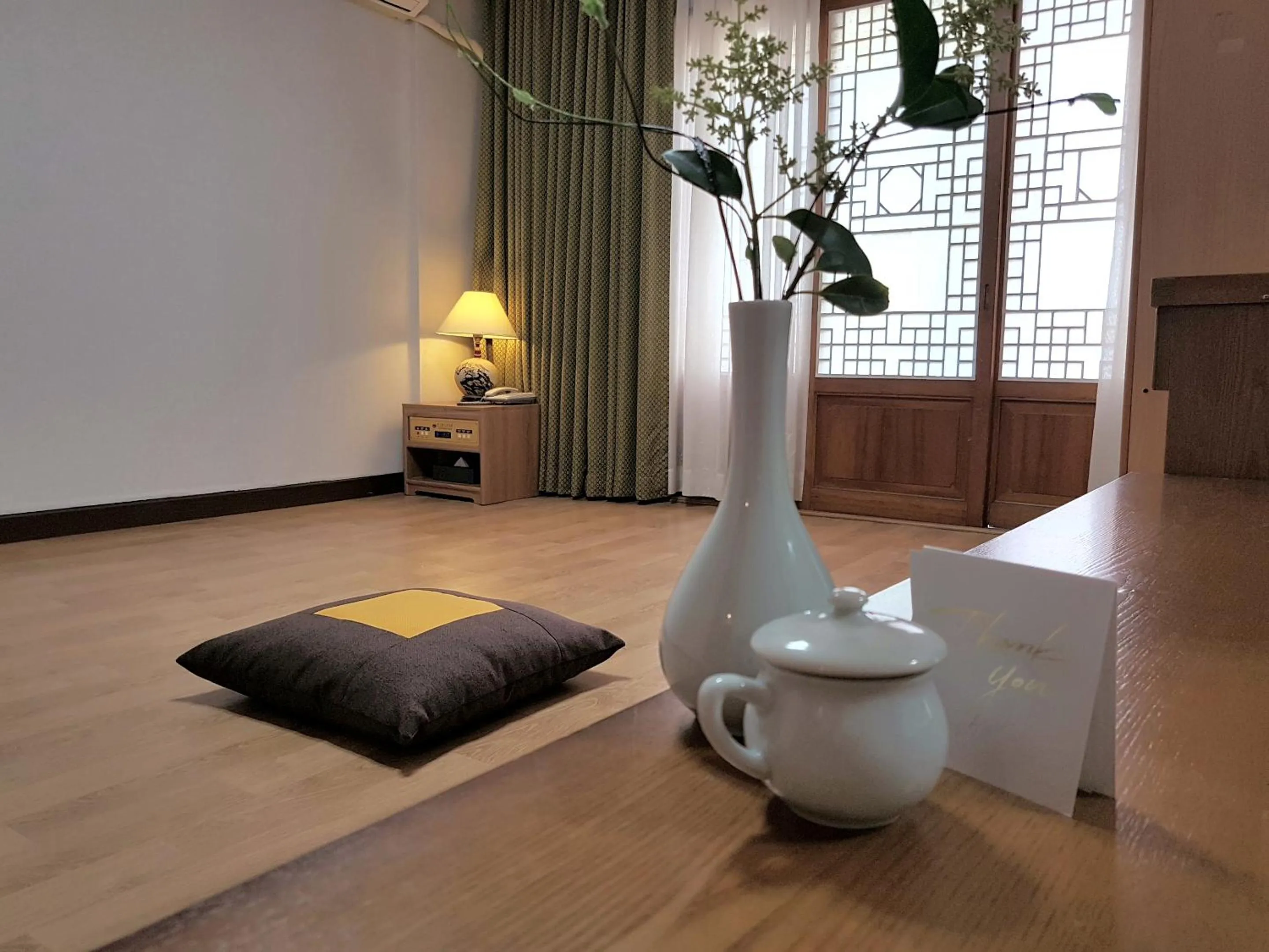 Bed in Pearl Hotel Jeju