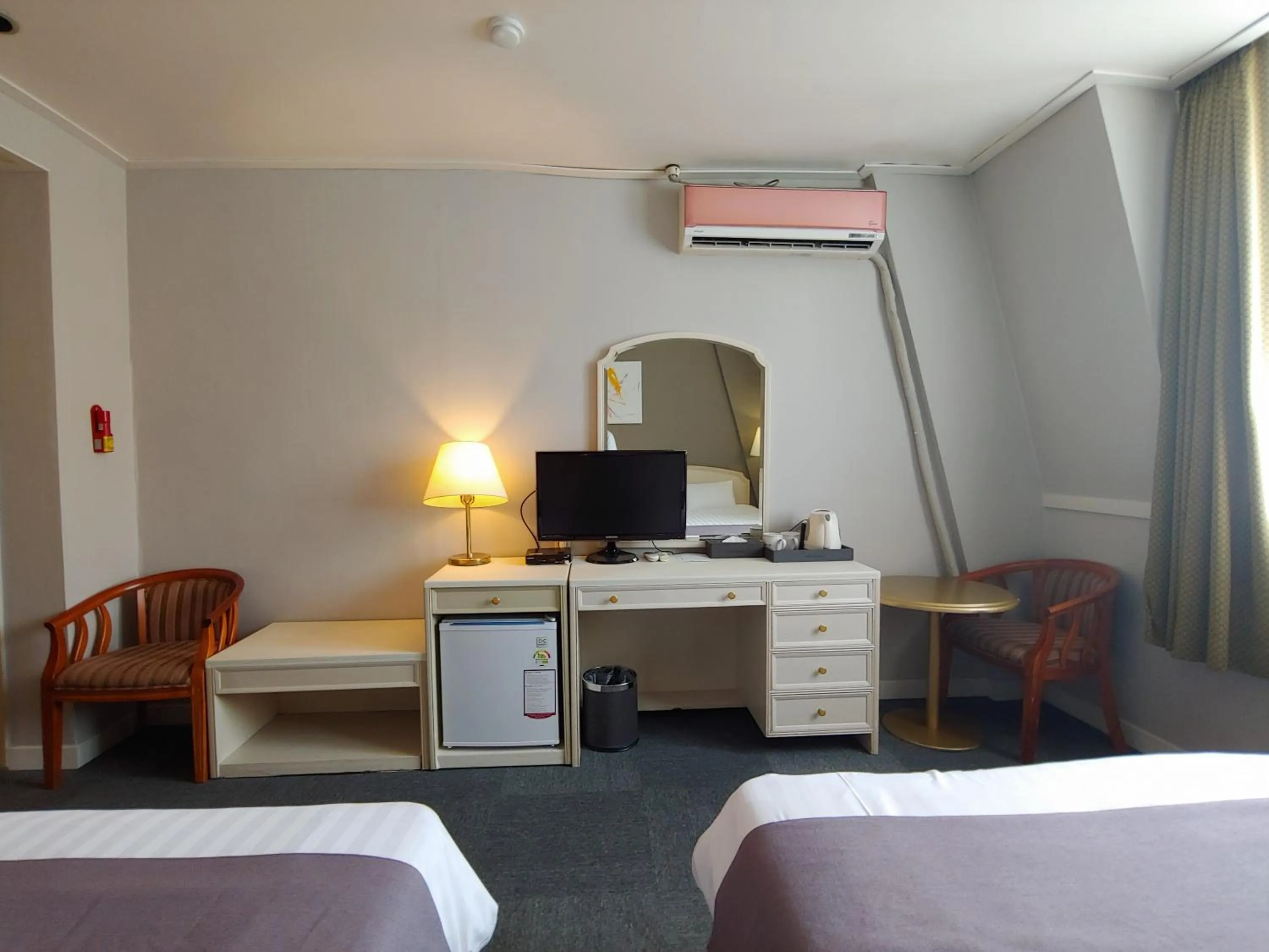 Bed in Pearl Hotel Jeju