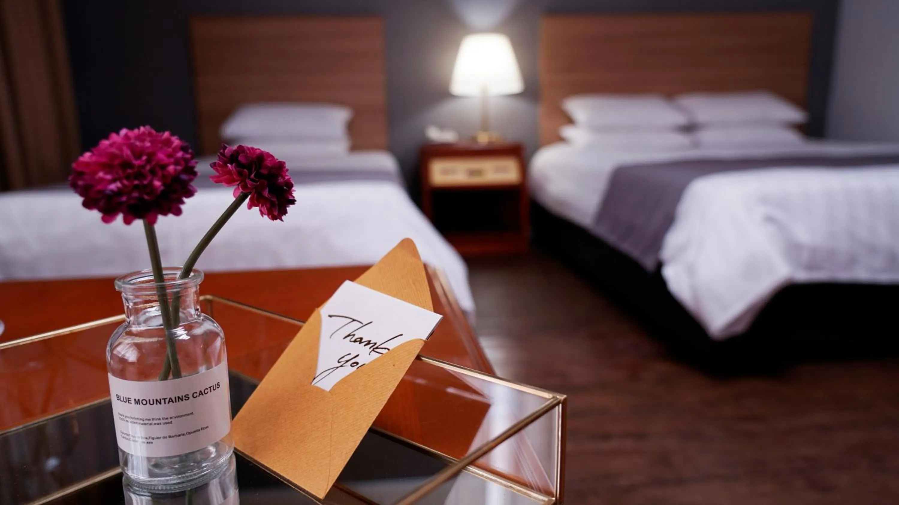 Bed in Pearl Hotel Jeju