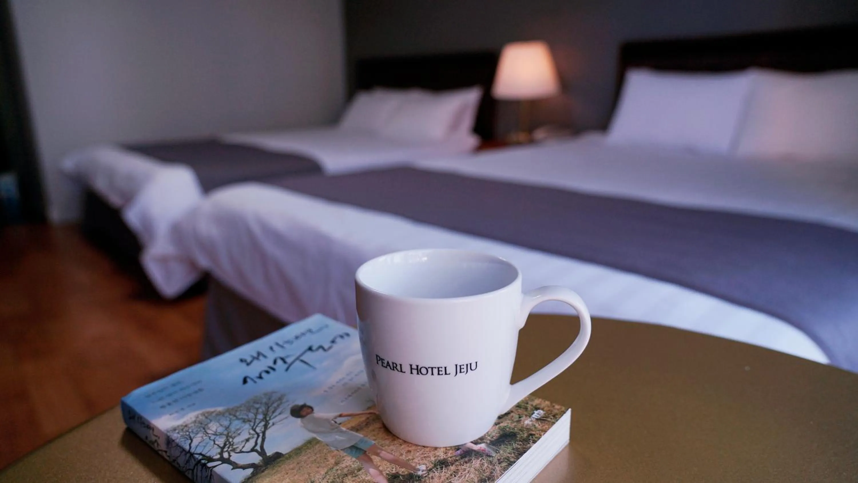 Bed in Pearl Hotel Jeju