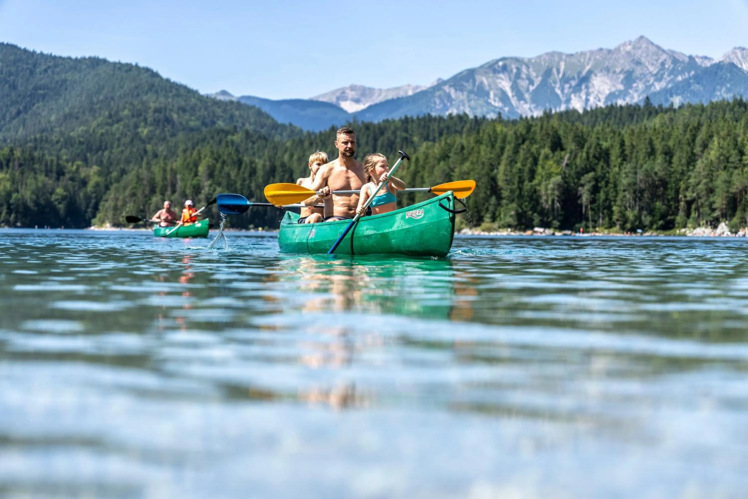 Summer in Eibsee Hotel