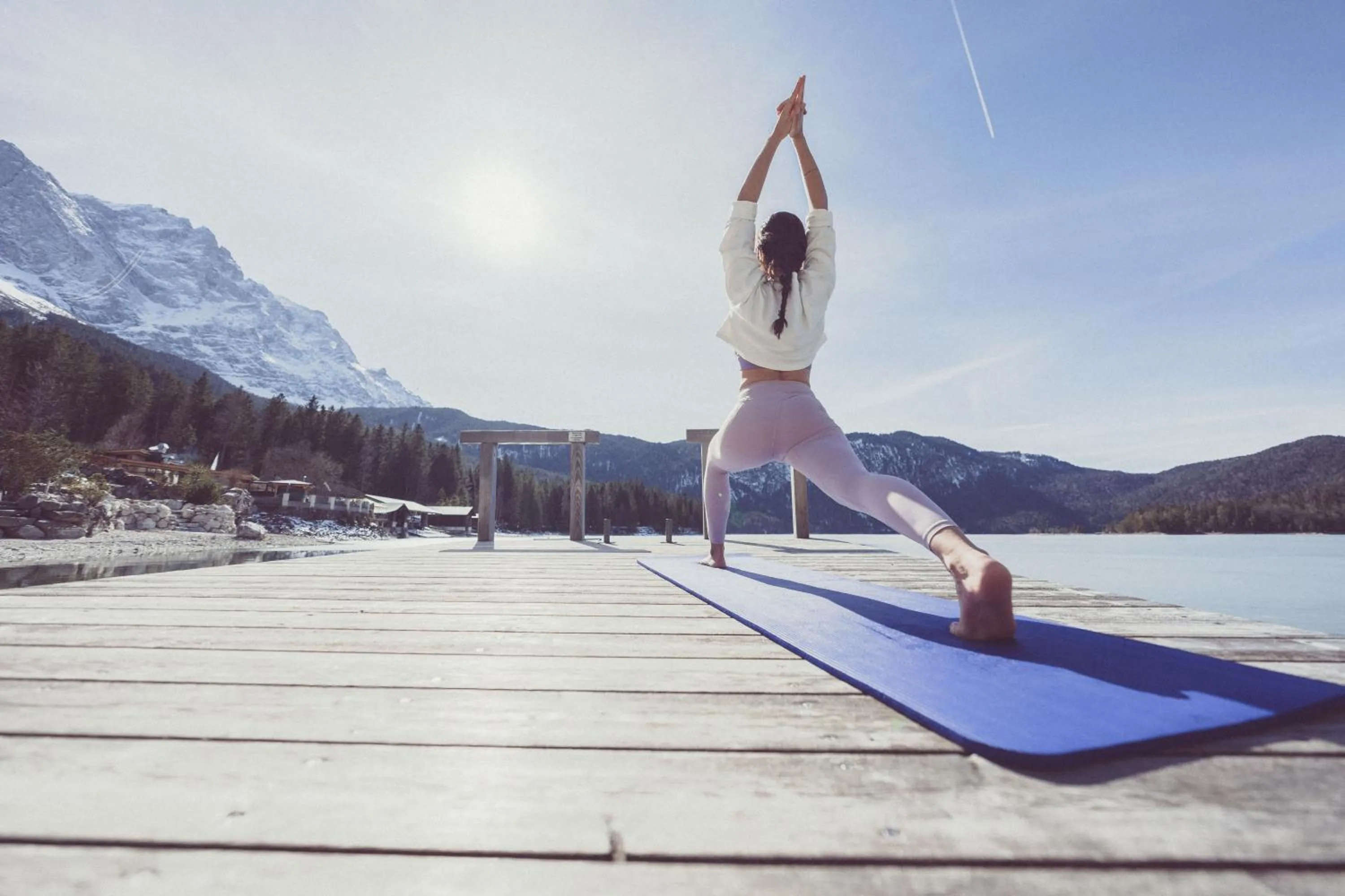 Beach in Eibsee Hotel