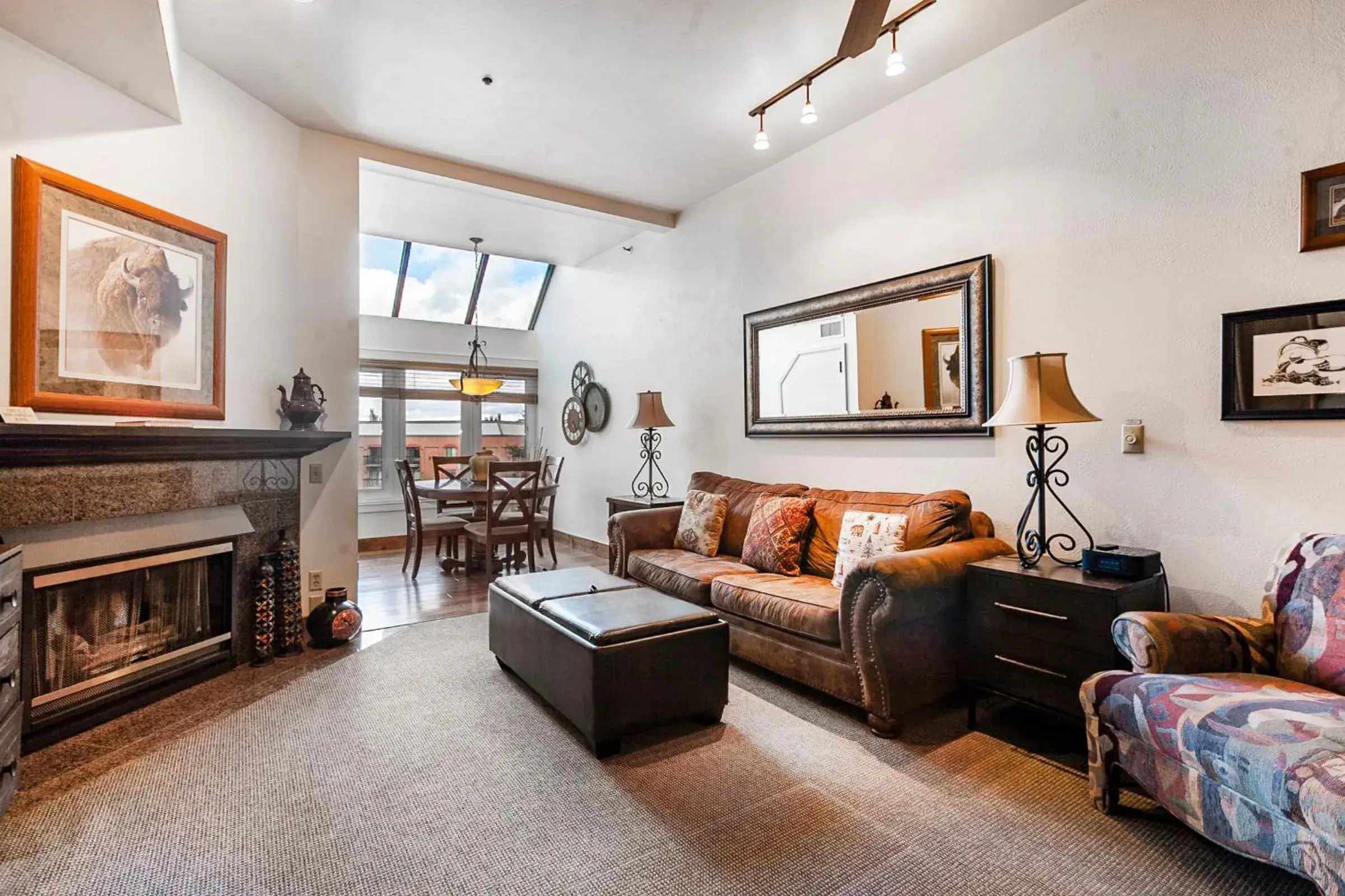 Living room, Seating Area in The Lodge at the Mountain Village