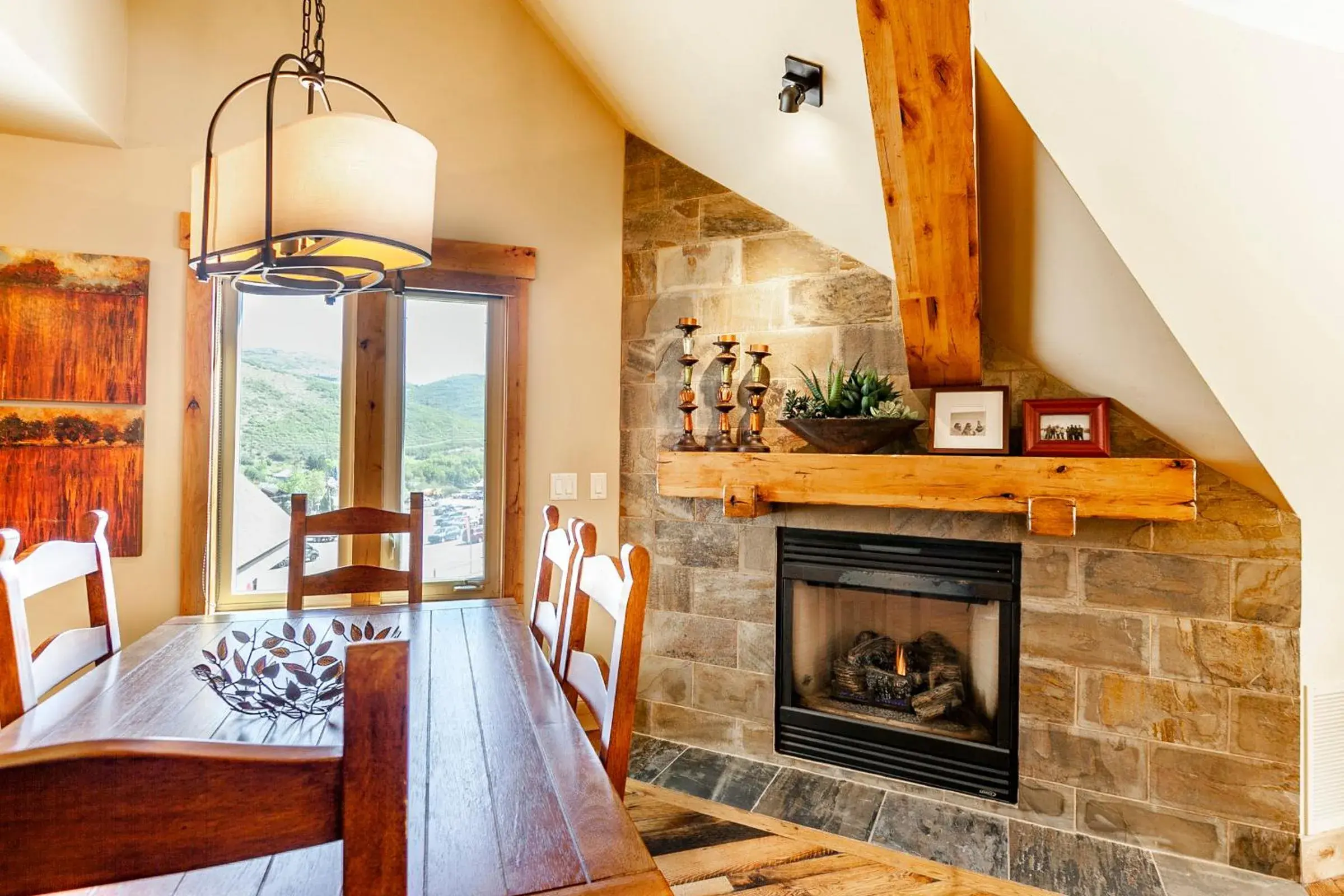 Dining area in The Lodge at the Mountain Village