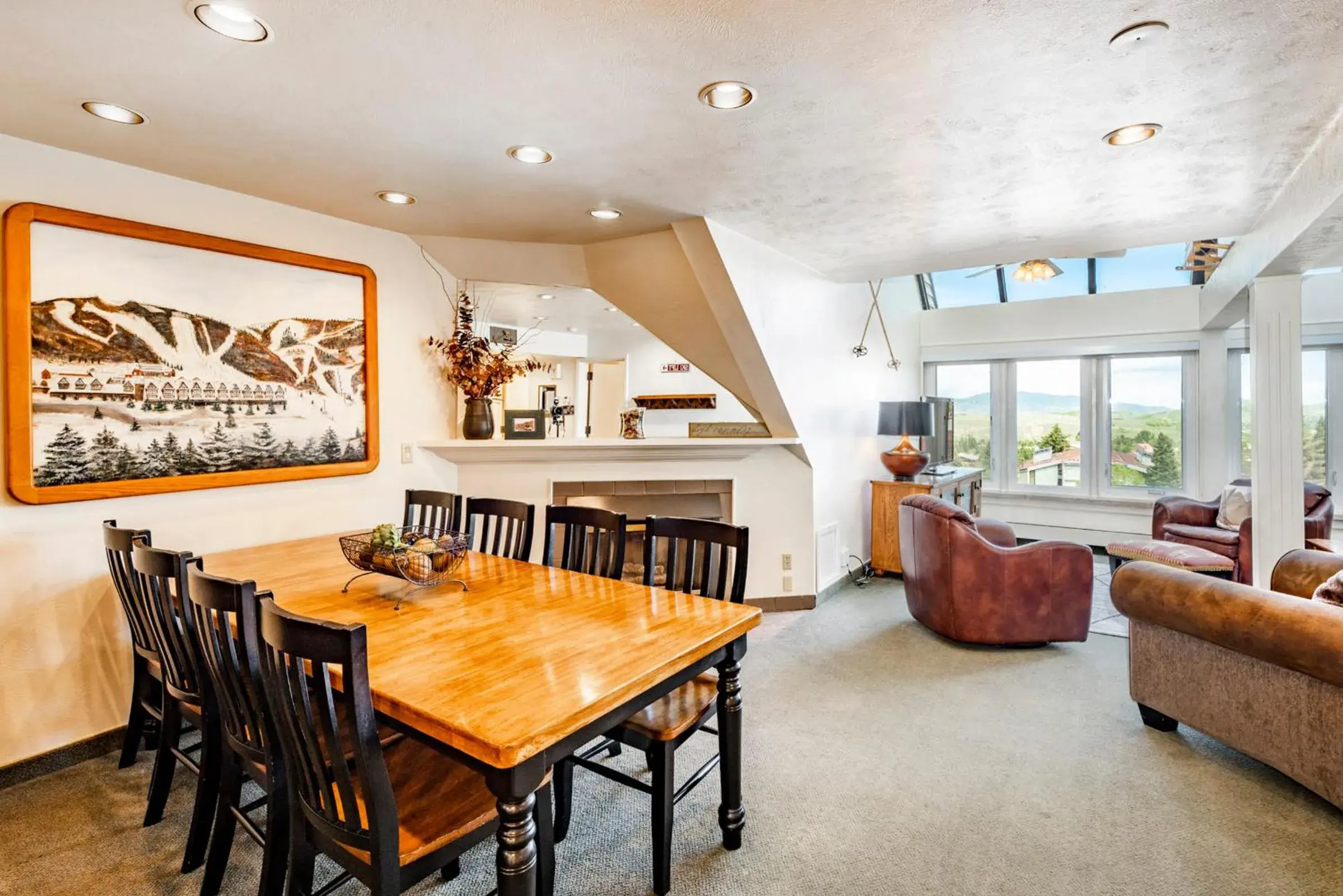 Living room in The Lodge at the Mountain Village