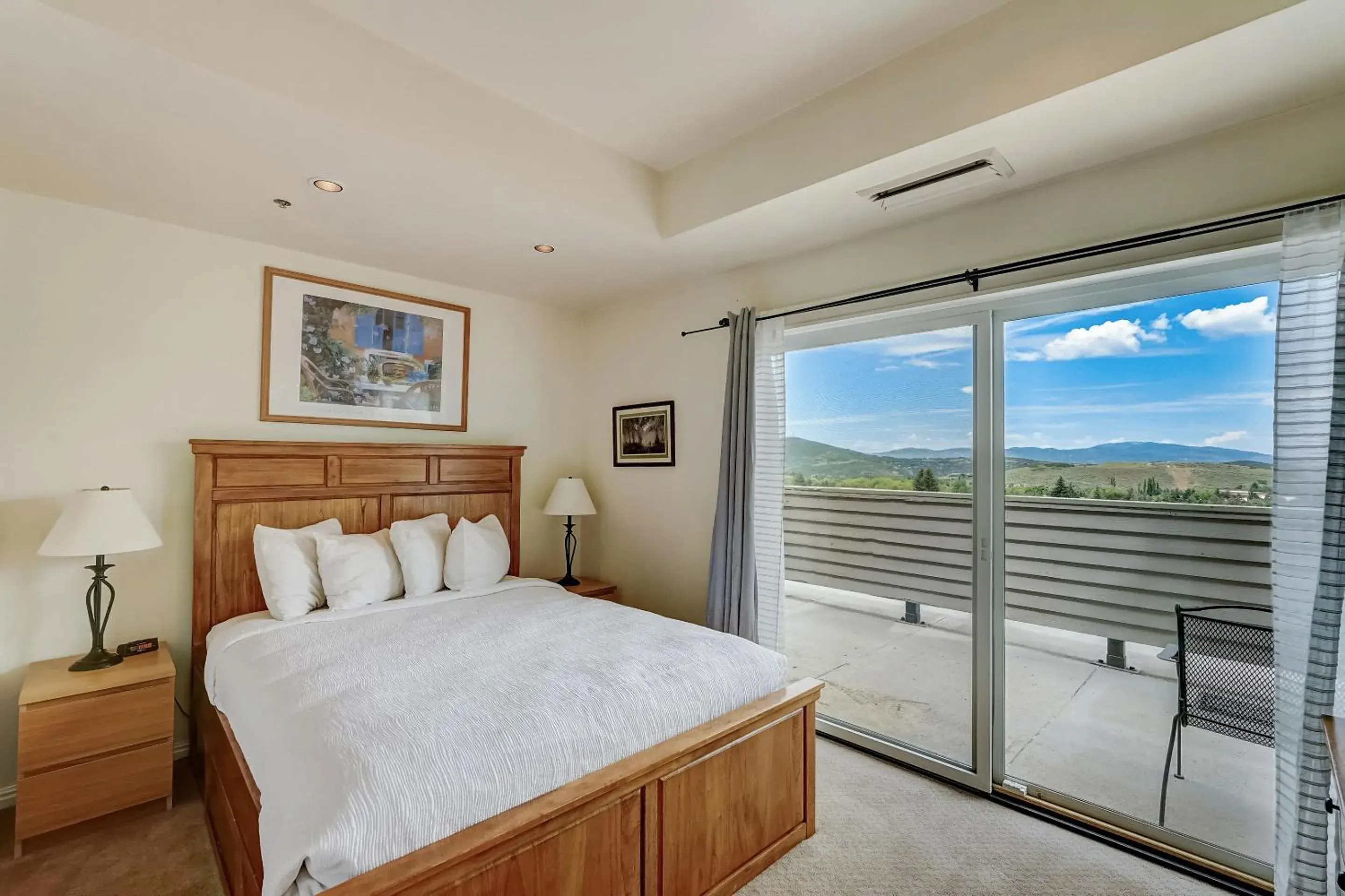 Bed in The Lodge at the Mountain Village