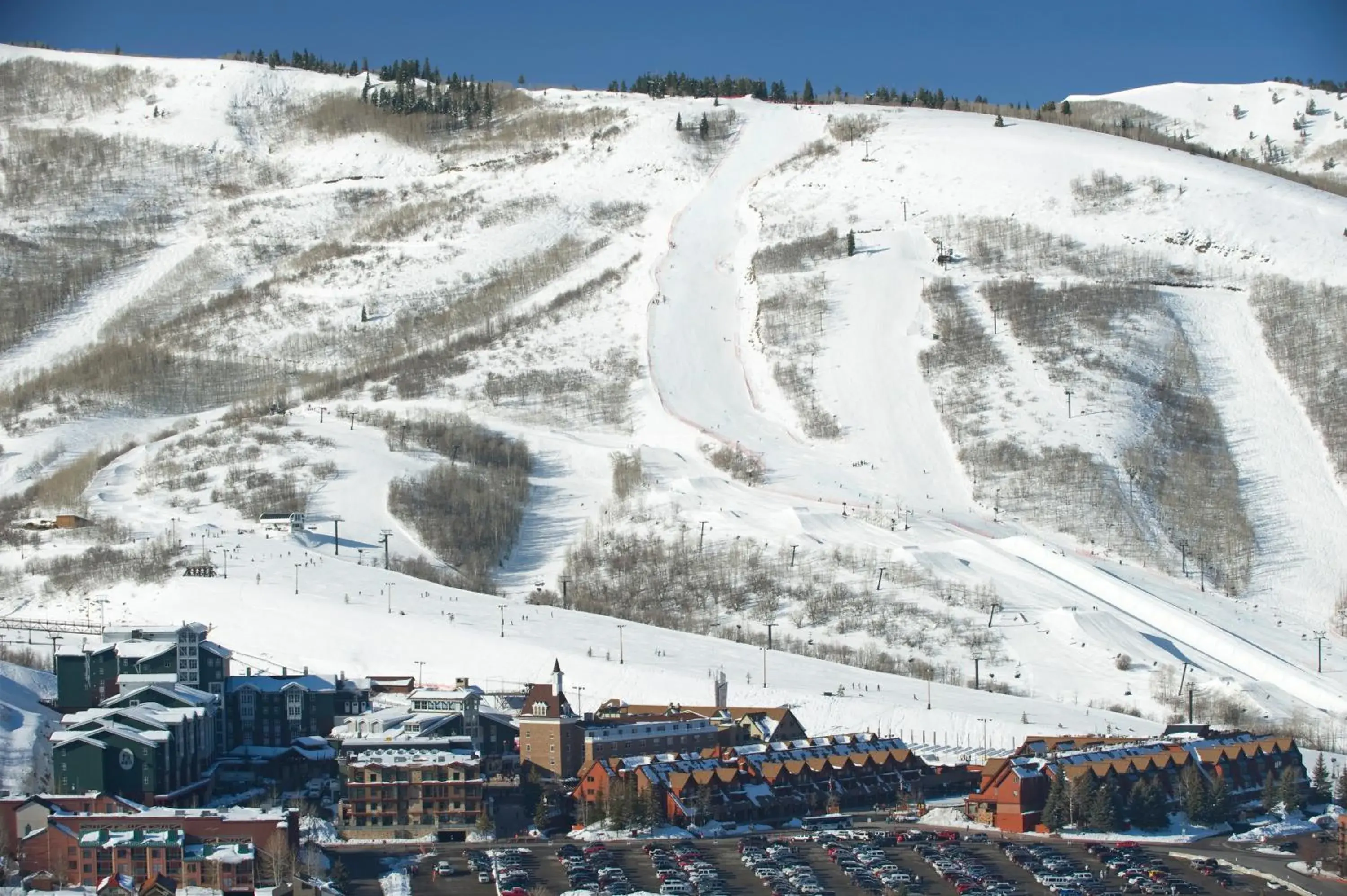 Skiing, Winter in The Lodge at the Mountain Village