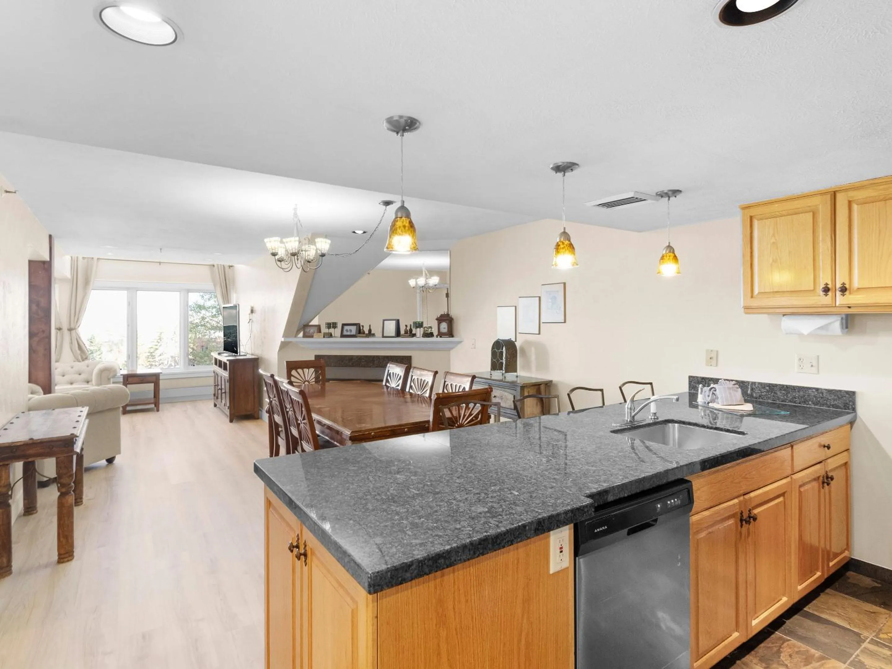 Living room in The Lodge at the Mountain Village by All Seasons Resort Lodging