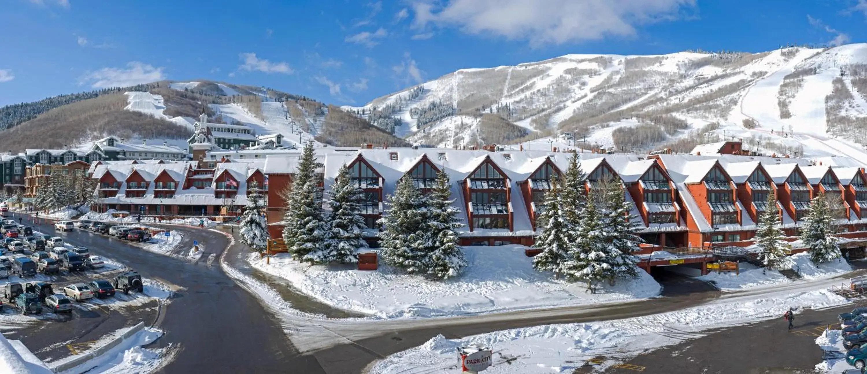 Property building, Winter in The Lodge at the Mountain Village