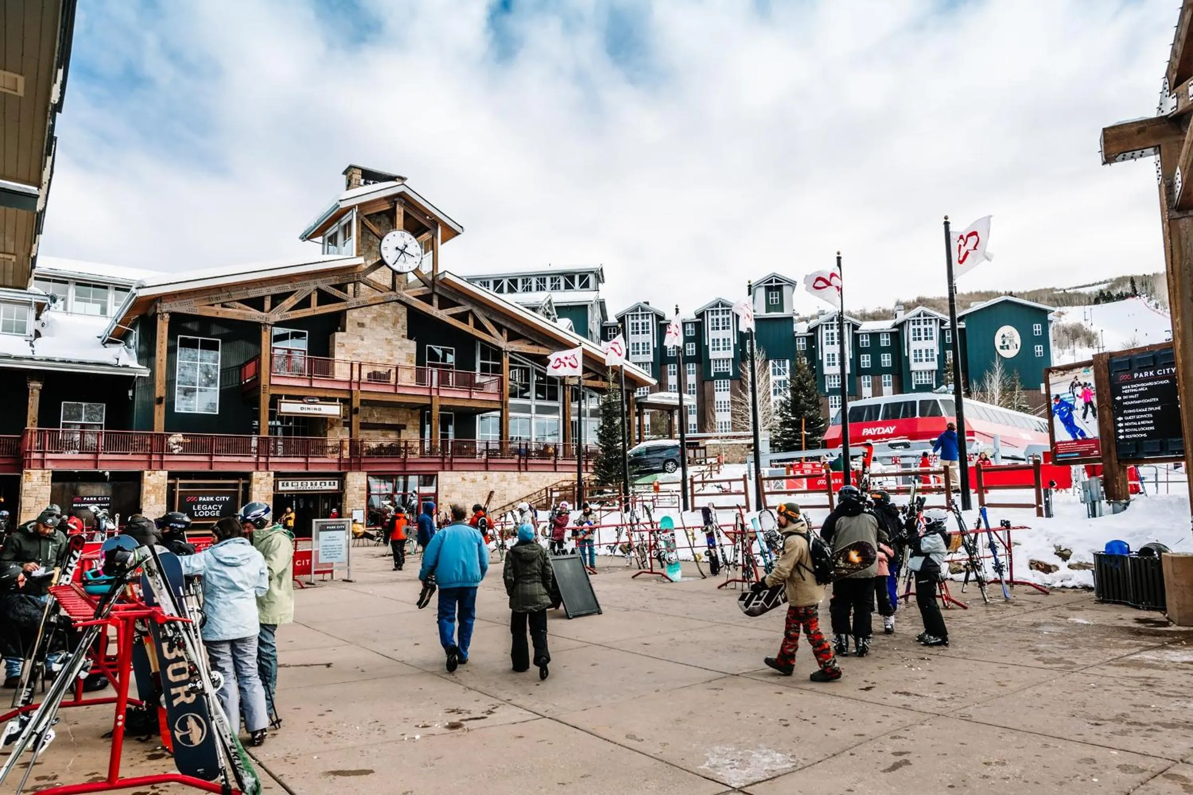 People in The Lodge at the Mountain Village by All Seasons Resort Lodging