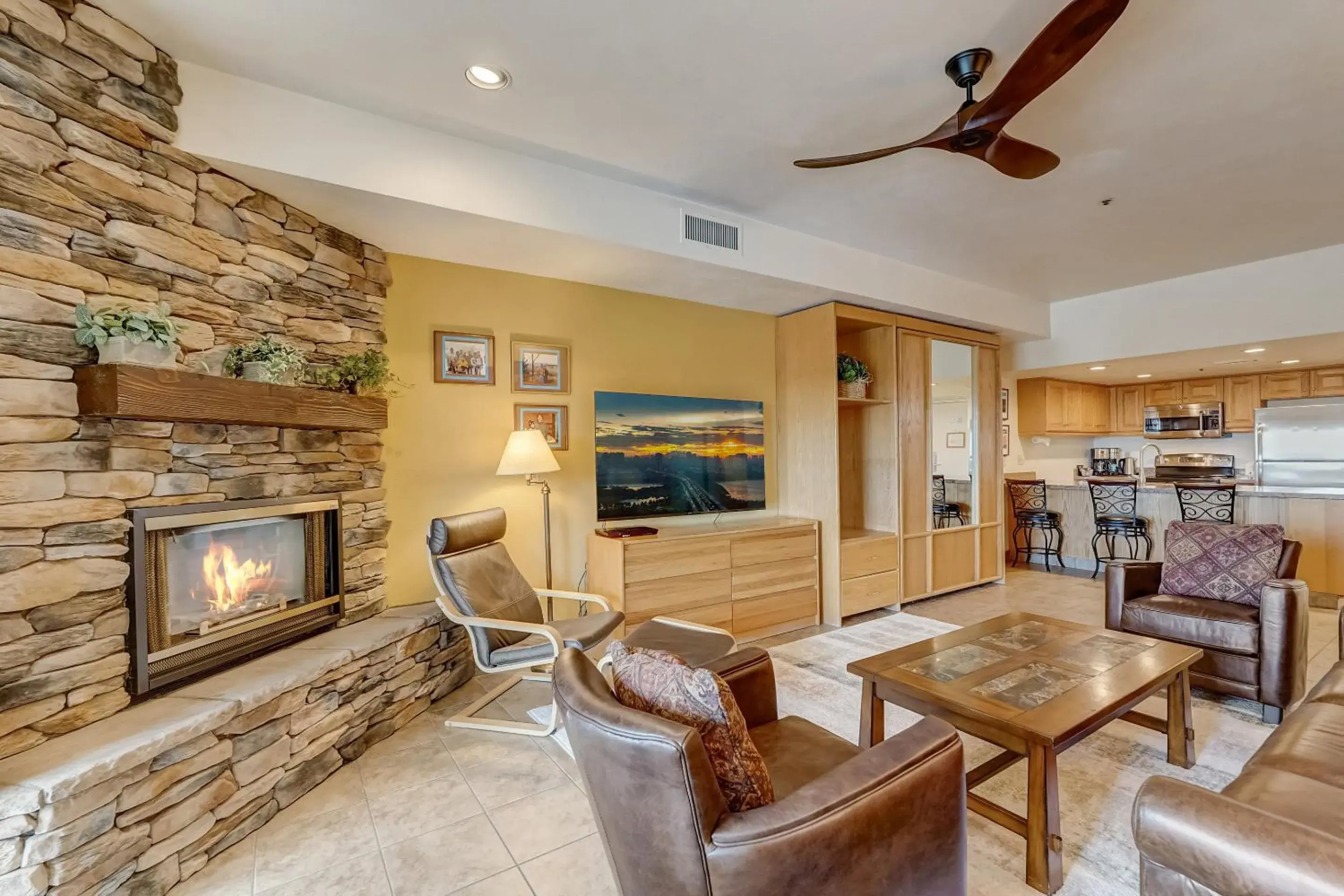 Living room, Seating Area in The Lodge at the Mountain Village