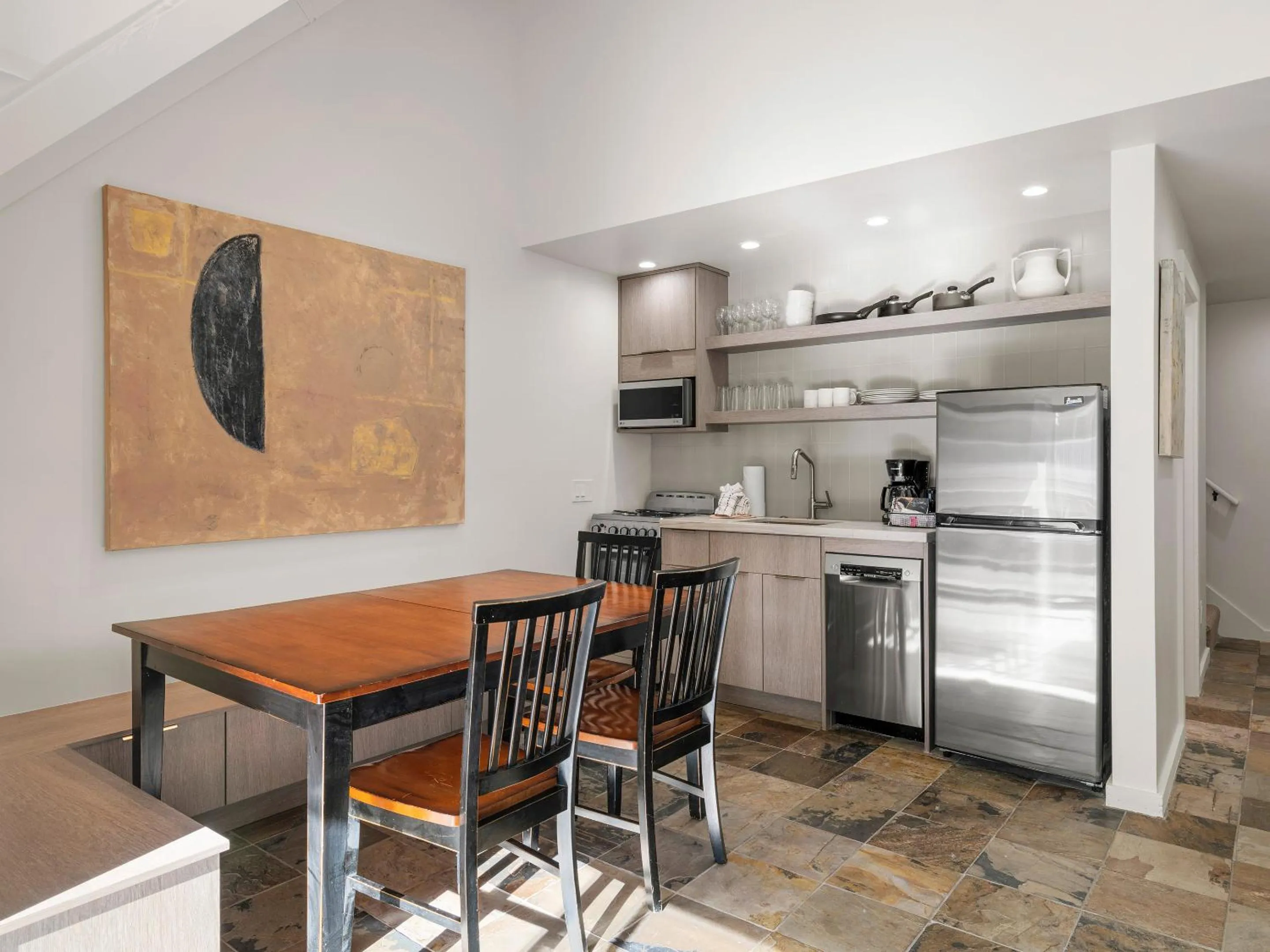 Kitchen or kitchenette in The Lodge at the Mountain Village by All Seasons Resort Lodging