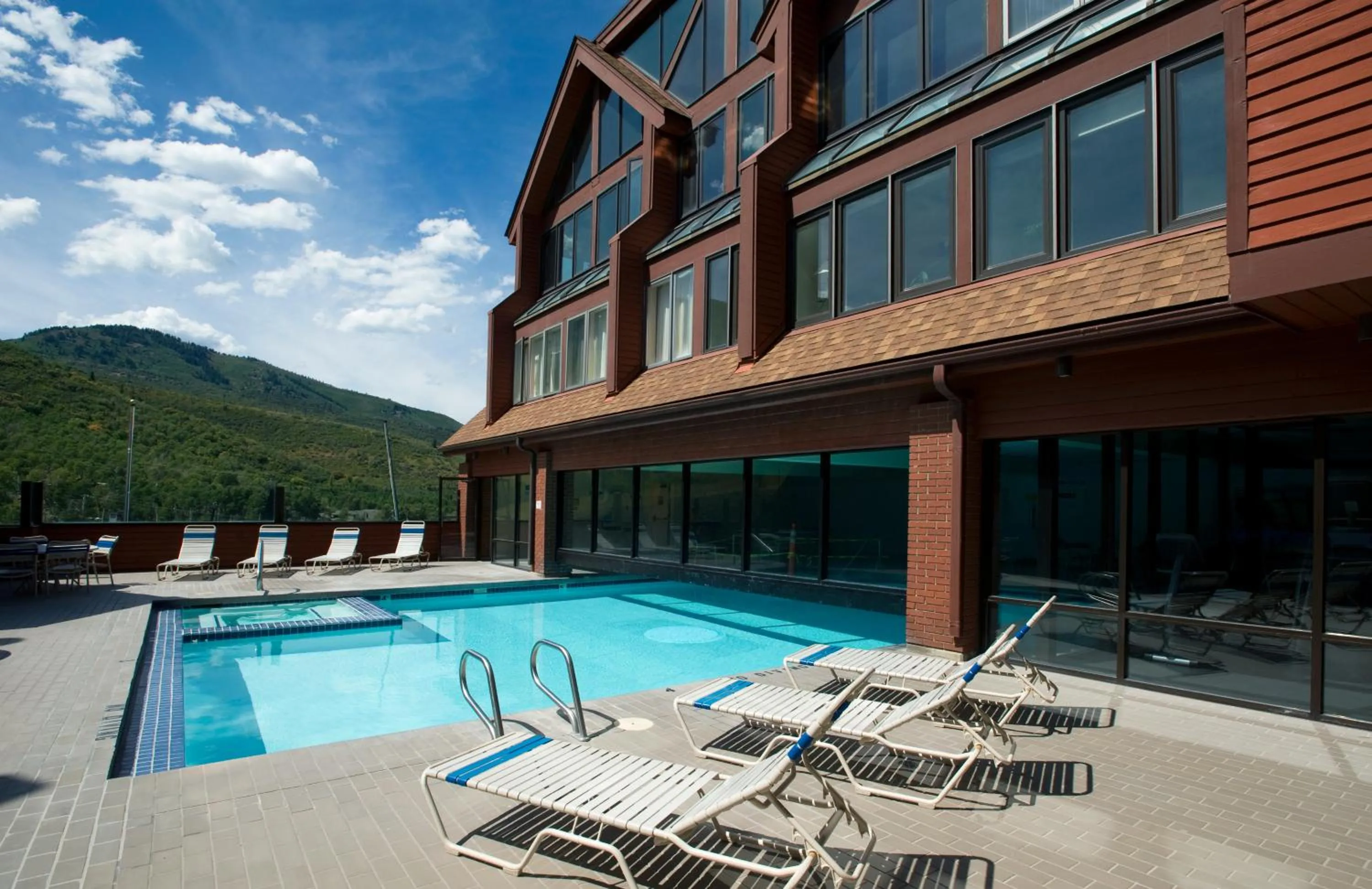 Swimming pool in The Lodge at the Mountain Village by All Seasons Resort Lodging