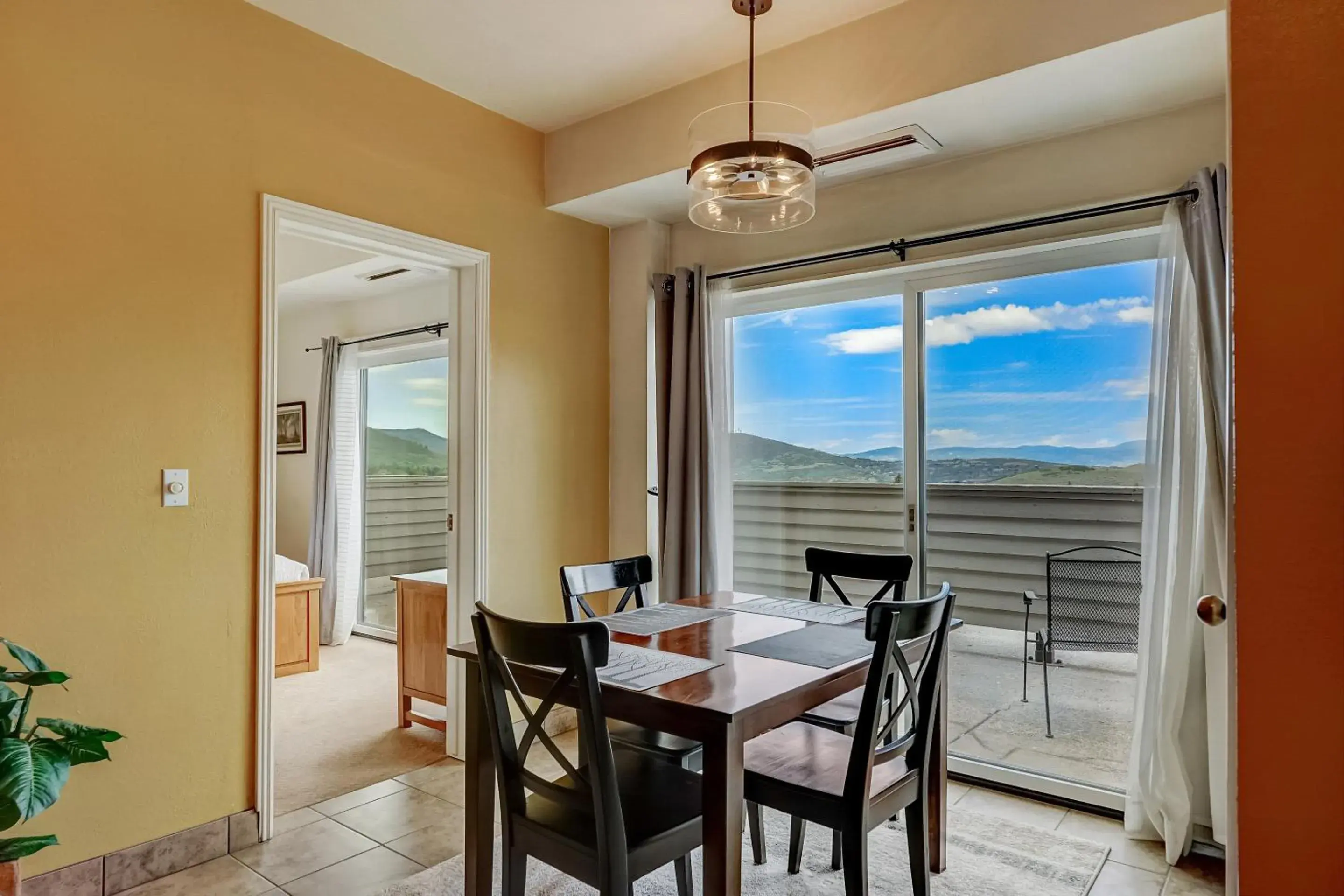 Dining area in The Lodge at the Mountain Village