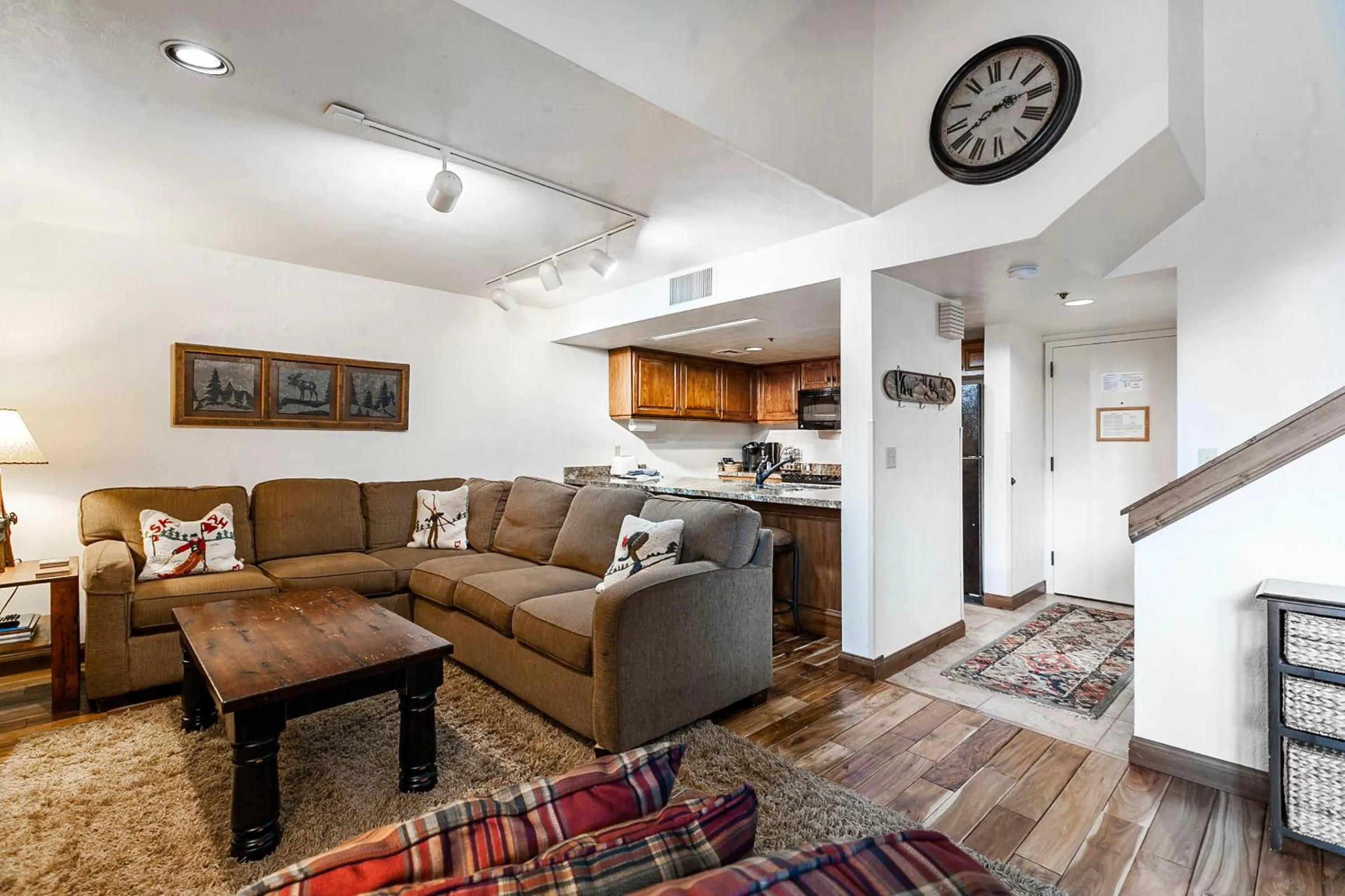 Living room in The Lodge at the Mountain Village by All Seasons Resort Lodging