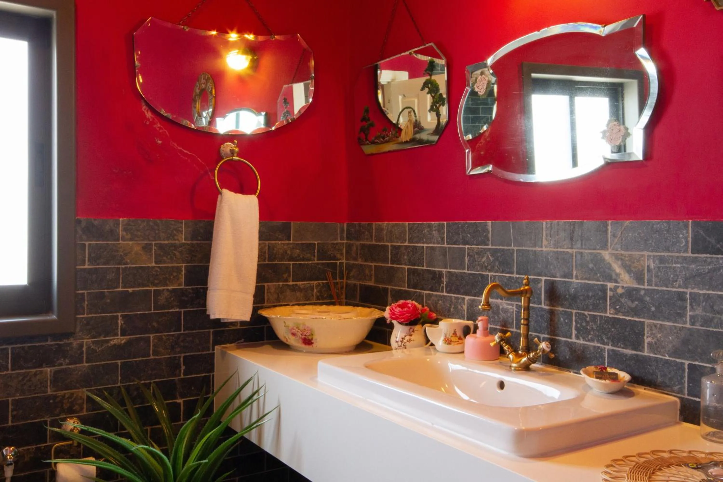 Bathroom in The Walled Off Hotel